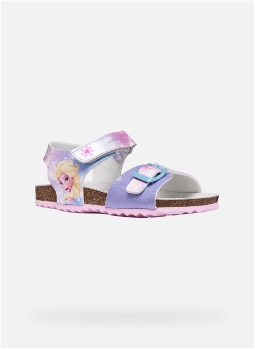 Geox Sandales J ADRIEL GIRL fille violet