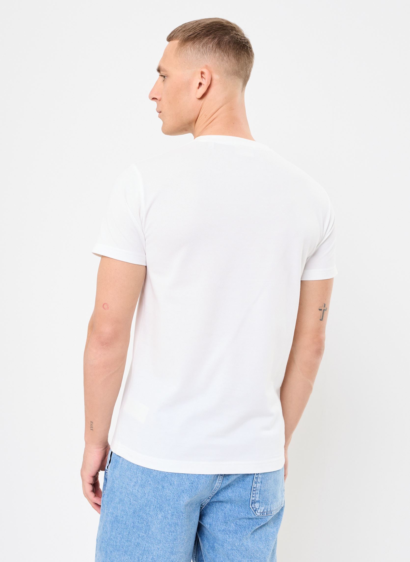 Tee-shirts manches courtes SLIM PIQUE SS T-SHIRT homme blanc GANT Tee-shirts manches courtes SLIM PIQUE SS T-SHIRT homme blanc COQUILLE OEUF
