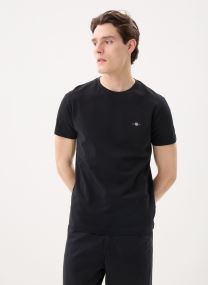 Tee-shirts manches courtes SLIM PIQUE SS T-SHIRT homme bleu