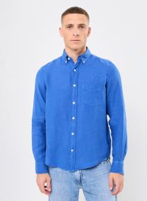 Hemden REG GMNT DYED LINEN SHIRT herren blau GANT Hemden REG GMNT DYED LINEN SHIRT herren blau BLEU ARMEE