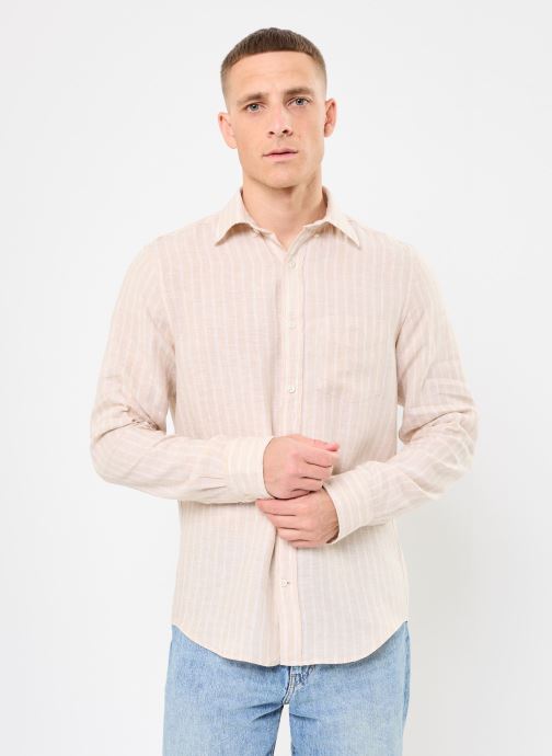 Vêtements REG LINEN STRIPE SHIRT pour Accessoires - GANT - Modalova