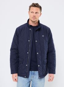 Klassieke jassen QUILTED WINDCHEATER MID JACKET heren blauw
