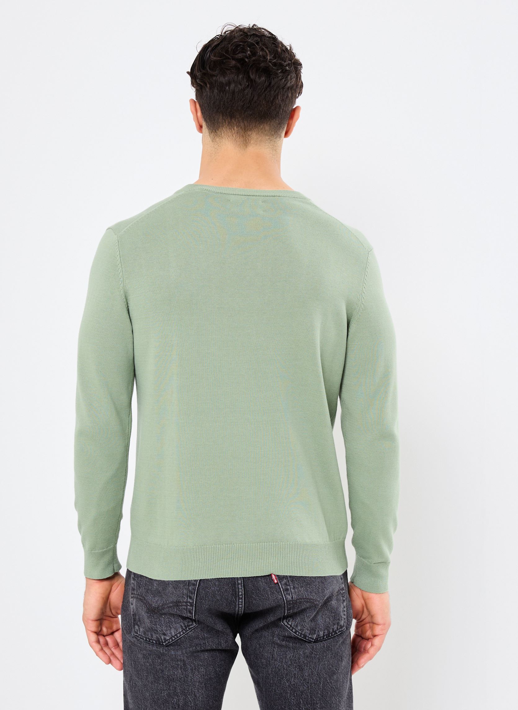 Pulls CLASSIC COTTON V-NECK homme vert GANT Pulls CLASSIC COTTON V-NECK homme vert VERT PRINTEMPS