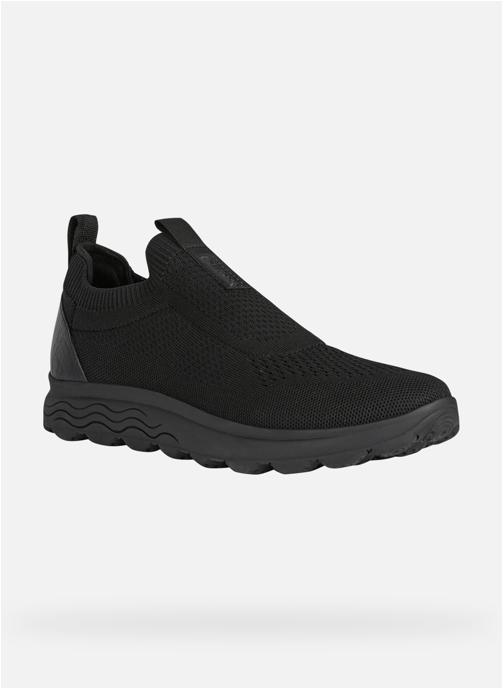 Geox Baskets basses U SPHERICA homme noir