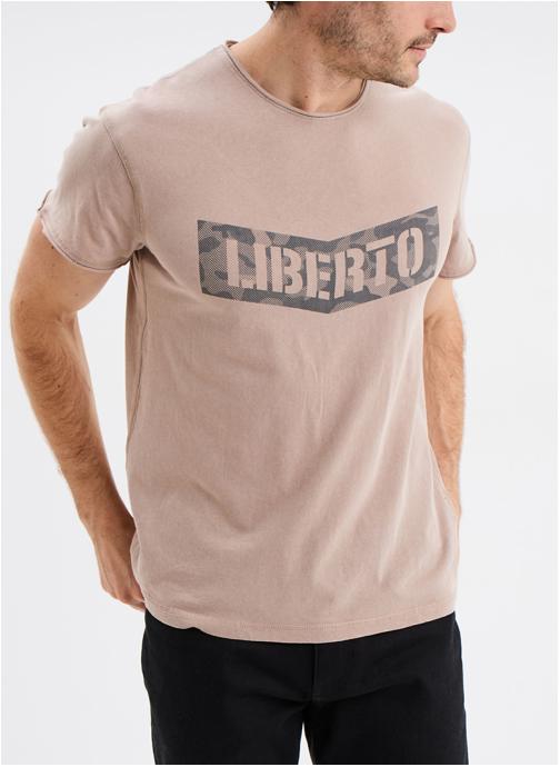LIBERTO Tee-shirts T-shirt - LIB1ICON_RAW homme marron