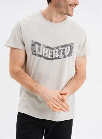 Tee-shirts LIB1ICON_RAW homme gris