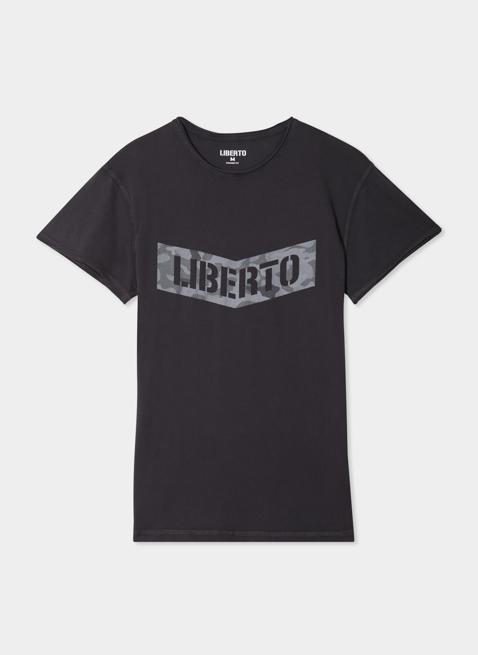 Tee-shirts LIB1ICON_RAW homme gris LIBERTO Tee-shirts LIB1ICON_RAW homme gris Gris foncé