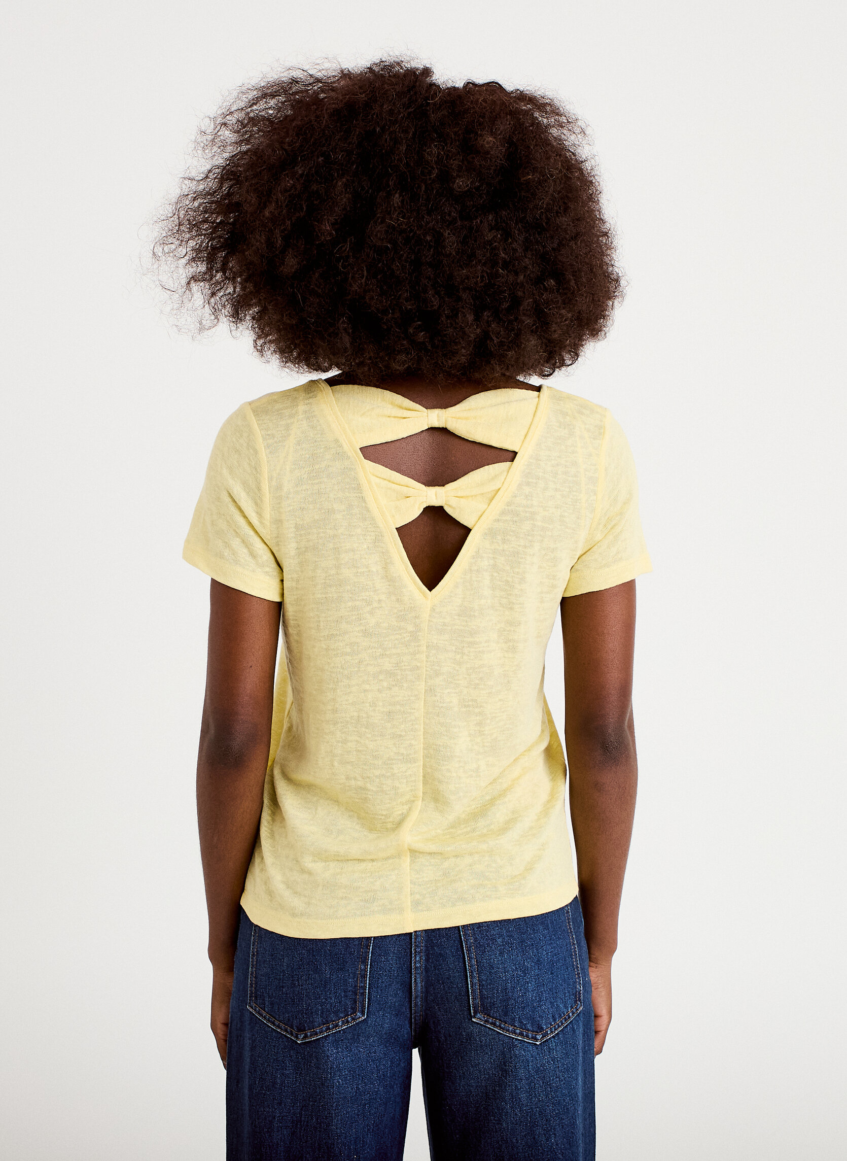 Tee-shirts KLINBOW femme jaune Cache Cache Tee-shirts KLINBOW femme jaune Jaune
