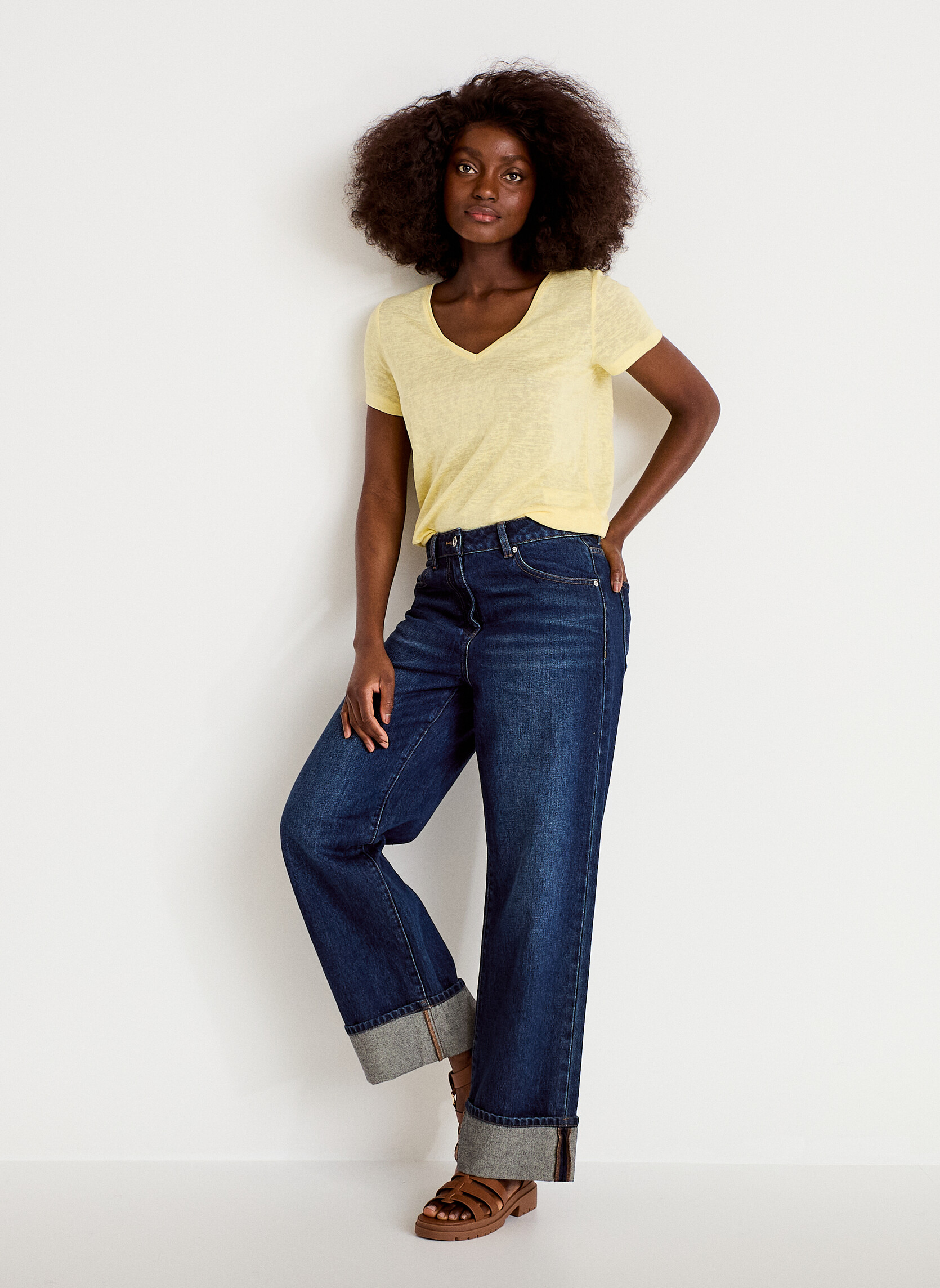 Tee-shirts KLINBOW femme jaune Cache Cache Tee-shirts KLINBOW femme jaune Jaune