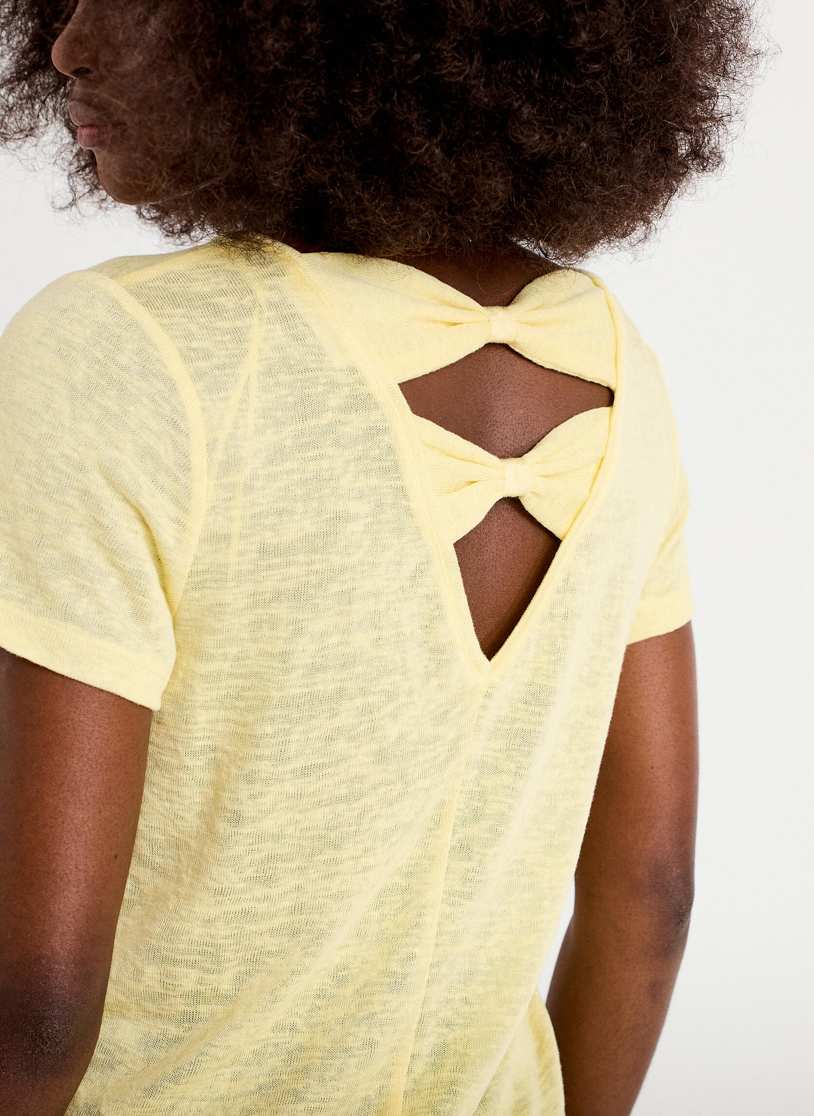 Tee-shirts KLINBOW femme jaune Cache Cache Tee-shirts KLINBOW femme jaune Jaune
