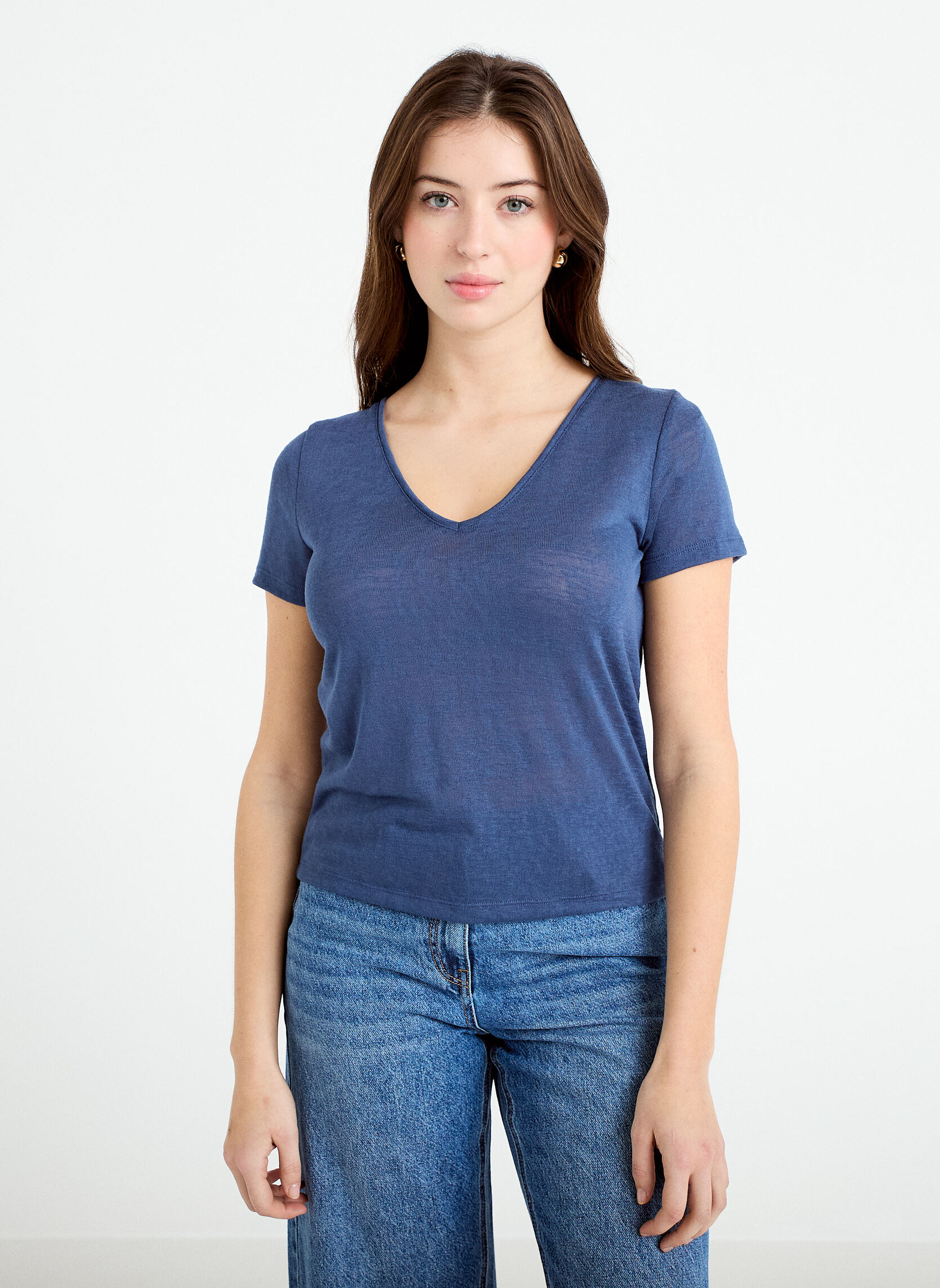 Tee-shirts KLINBOW femme bleu Cache Cache Tee-shirts KLINBOW femme bleu Bleu foncé