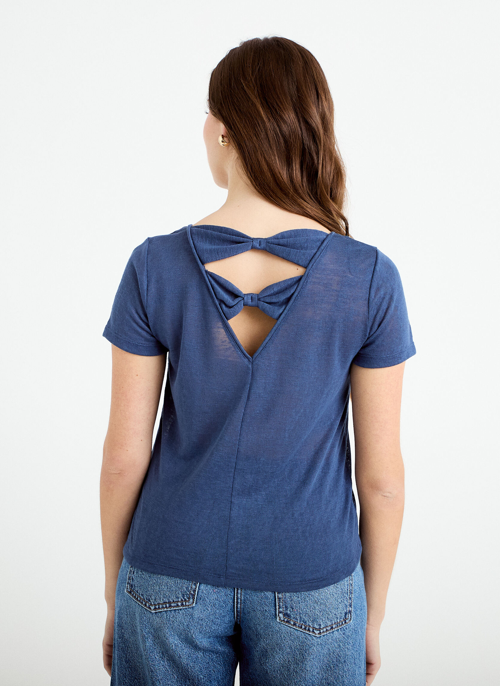 Tee-shirts KLINBOW femme bleu Cache Cache Tee-shirts KLINBOW femme bleu Bleu foncé