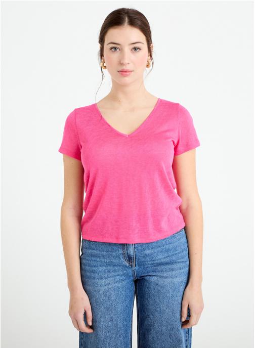 Cache Cache Tee-shirts KLINBOW femme rose