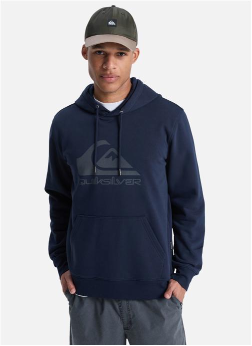 Quiksilver Sweats à capuche Comp Logo homme bleu