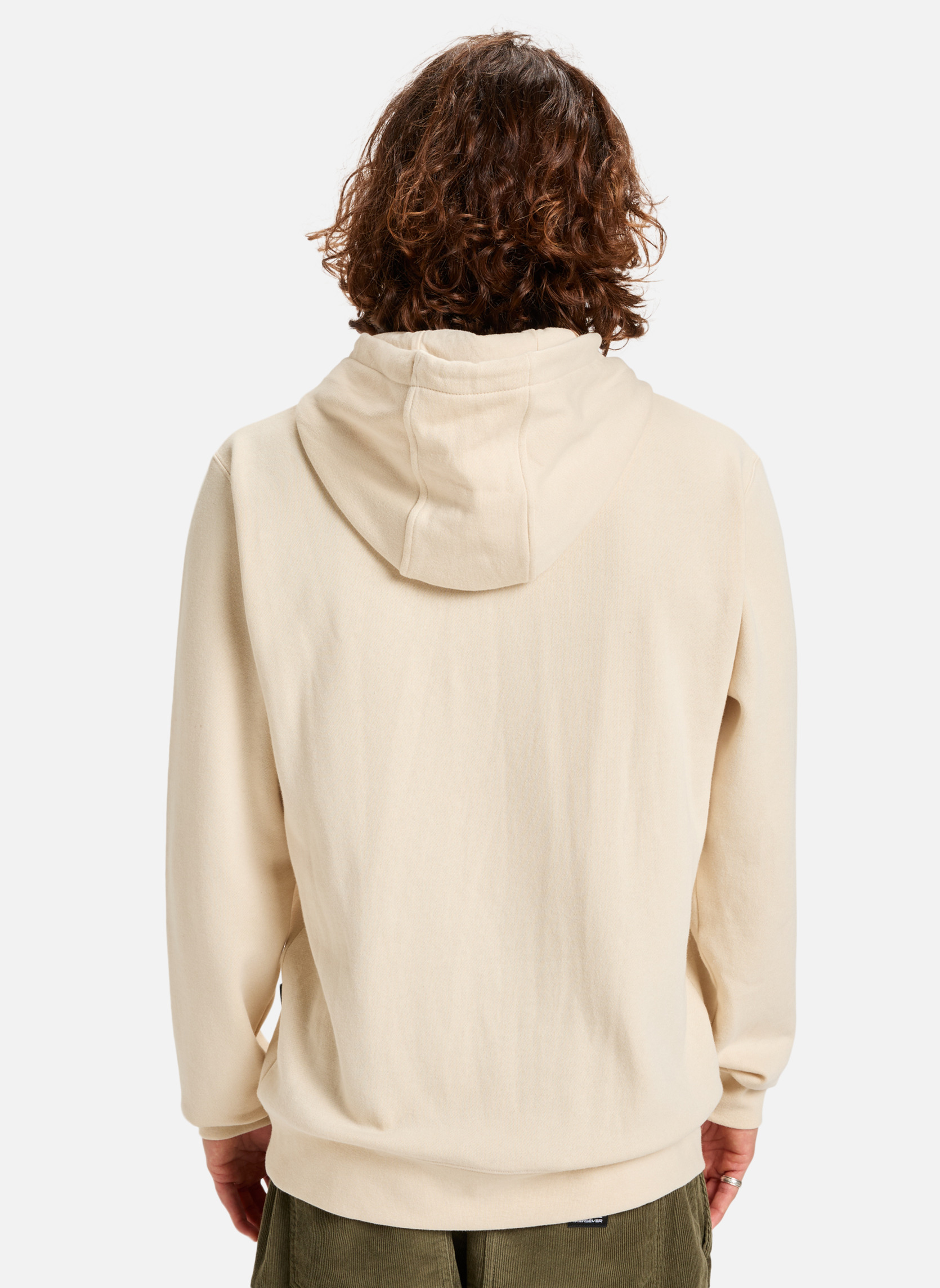 Sweats à capuche Comp Logo homme beige Quiksilver Sweats à capuche Comp Logo homme beige Beige