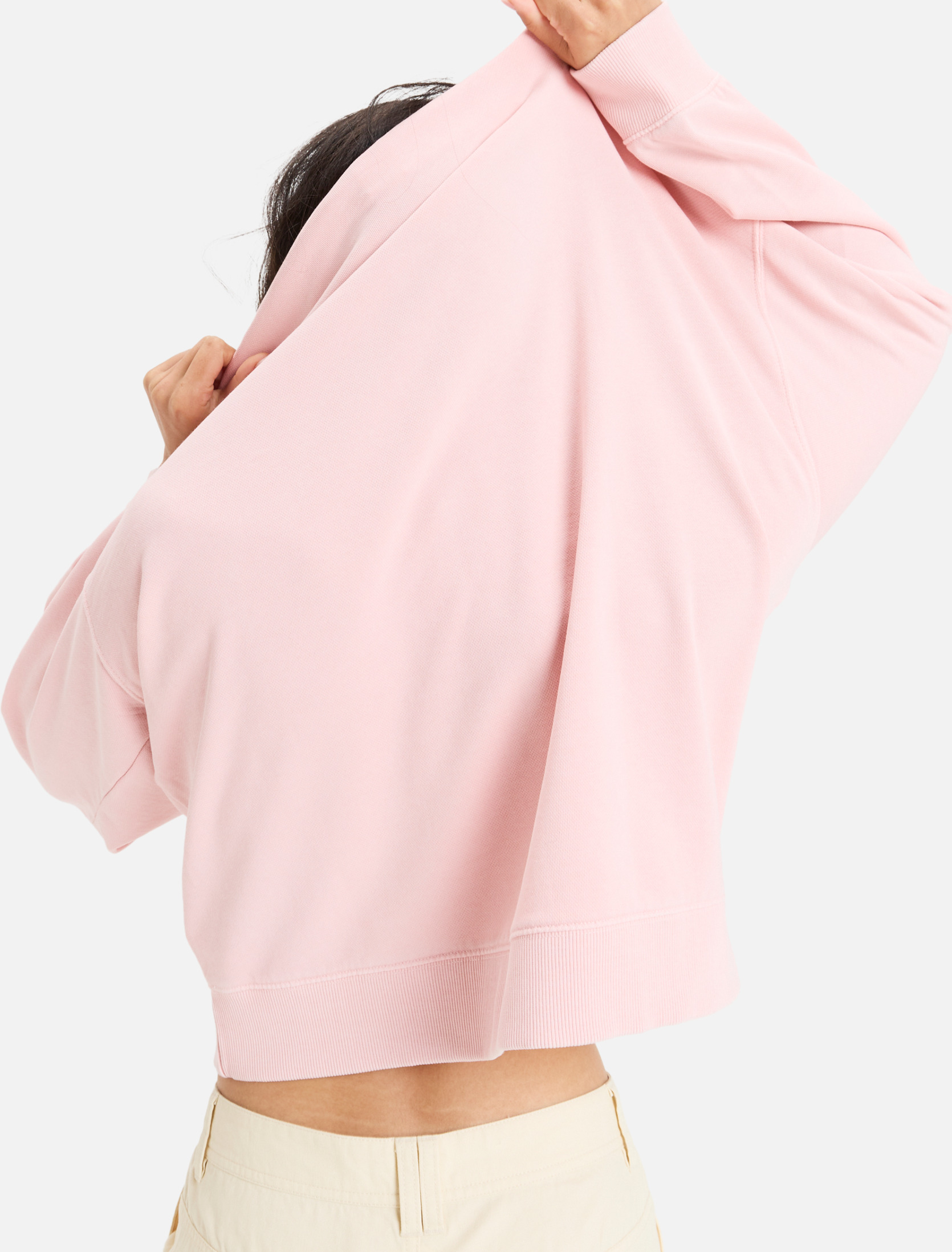 Sweat en coton bio col rond femme 2082 Chartreuse | La boutique