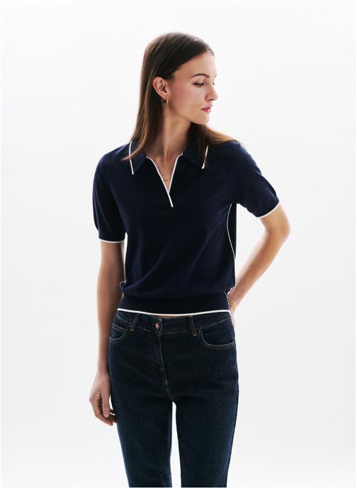 Caroll Pulls 251K-MJEREMY femme bleu