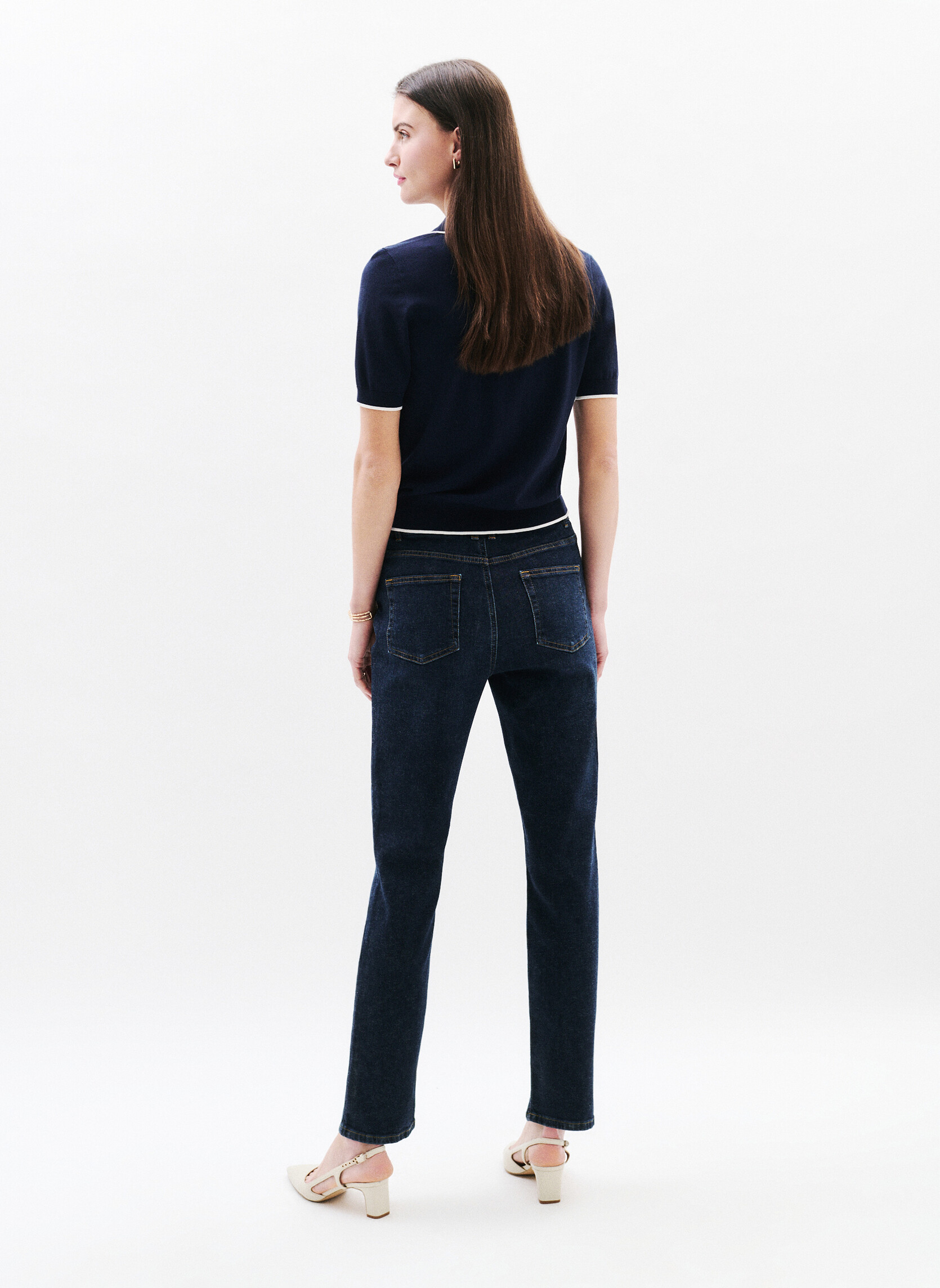 Pulls 251K-MJEREMY femme bleu Caroll Pulls 251K-MJEREMY femme bleu Bleu marine
