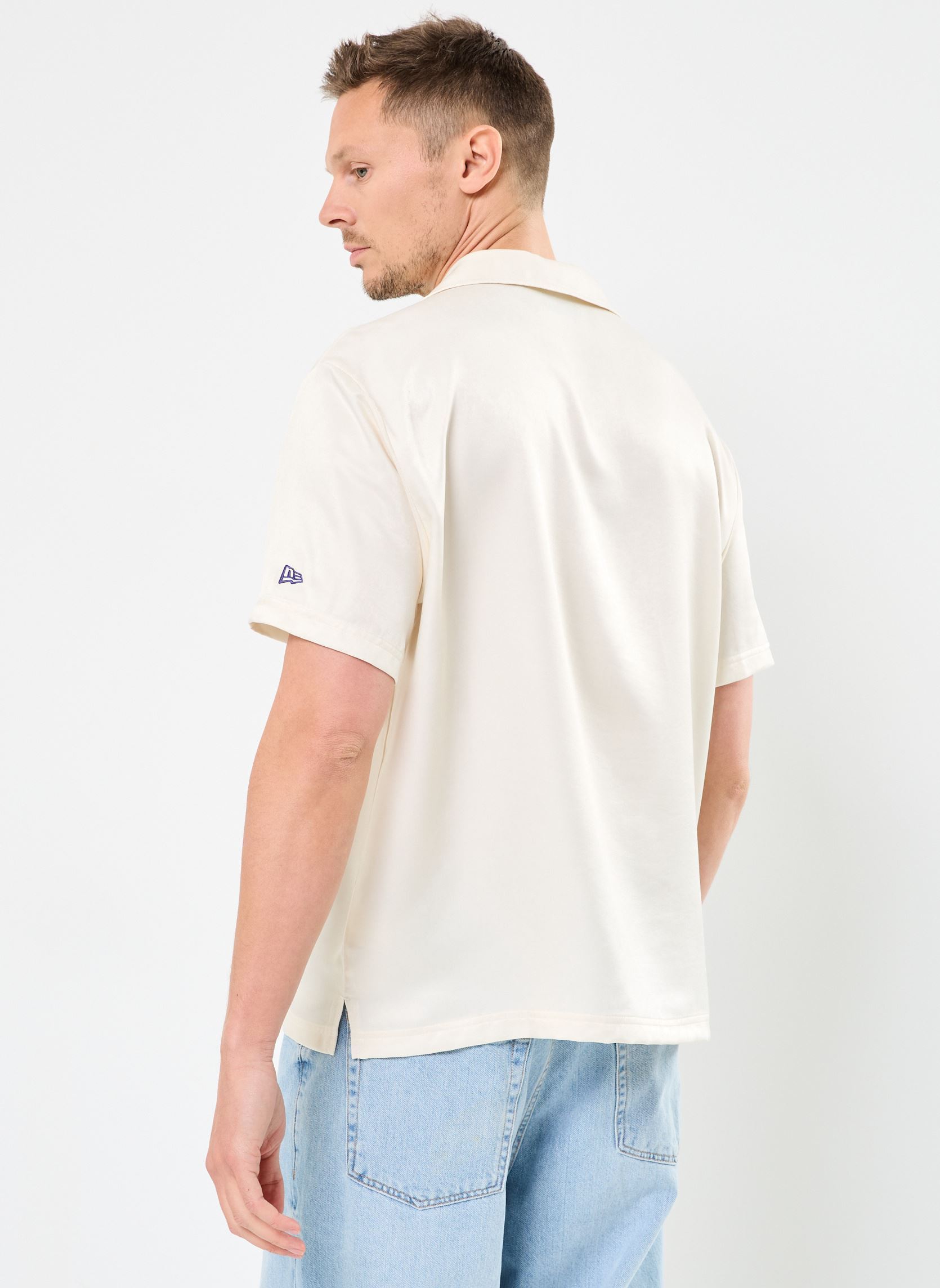 Camisas Floral Revere Shirt hombre blanco New Era Camisas Floral Revere Shirt hombre blanco LOS ANGELES DODGERS OFW