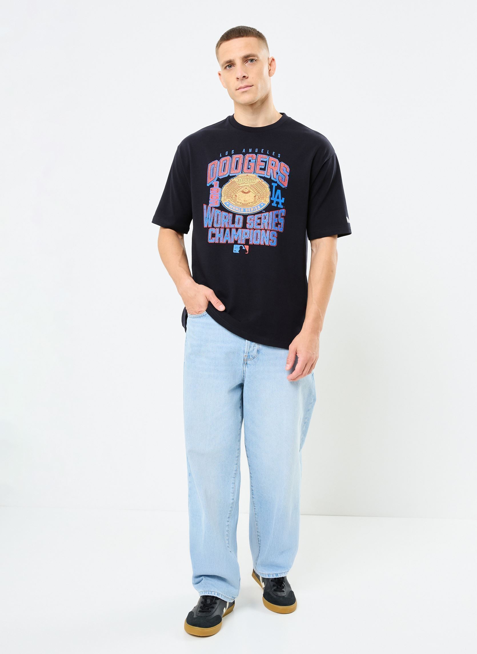 Tee-shirts manches courtes Mlb World Series Os Tee homme bleu New Era Tee-shirts manches courtes Mlb World Series Os Tee homme bleu LOS ANGELES DODGERS NVY
