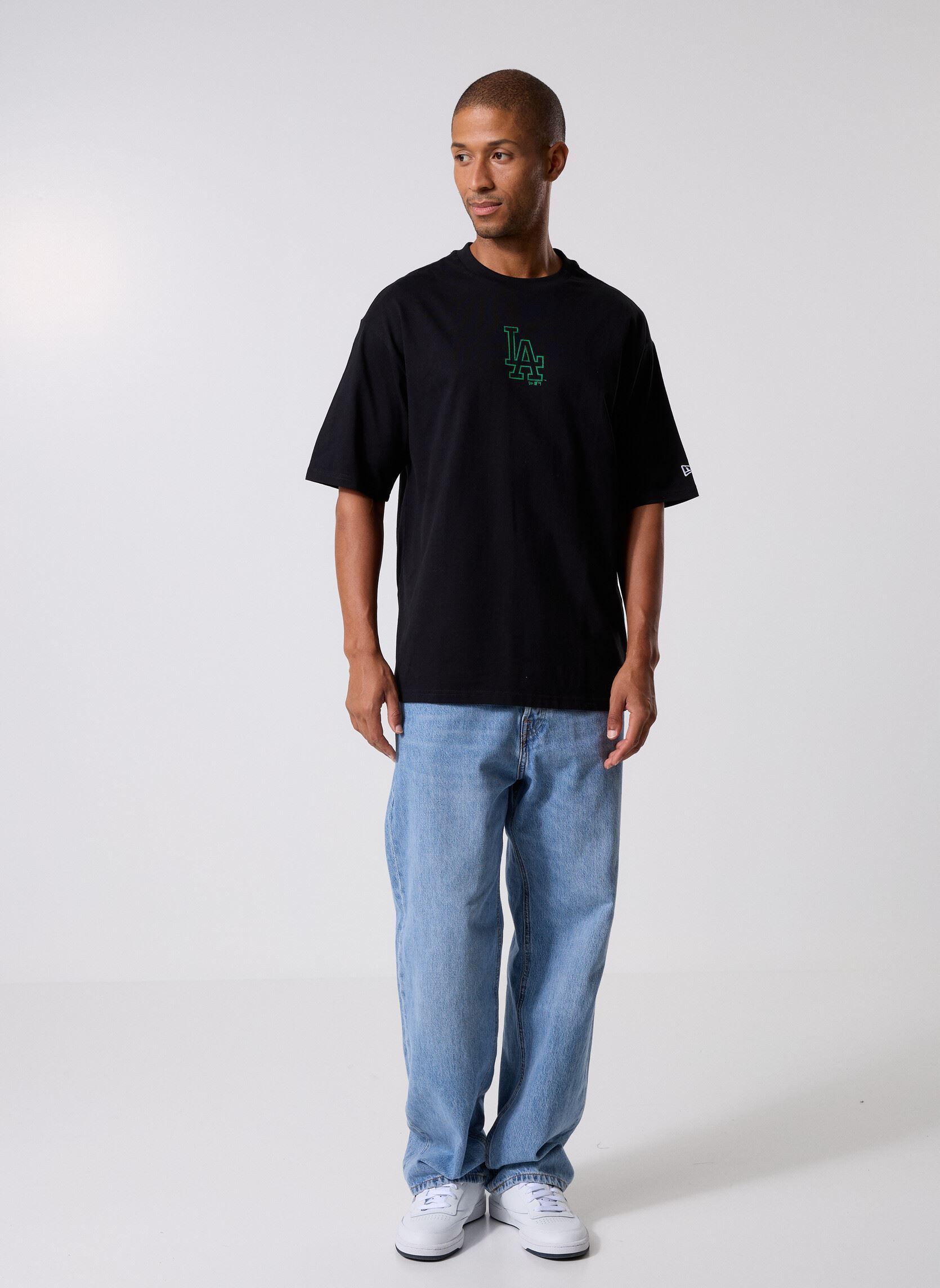 Tee-shirts manches courtes Mlb World Series Os Tee homme noir New Era Tee-shirts manches courtes Mlb World Series Os Tee homme noir Los Angeles Dodgers Blk