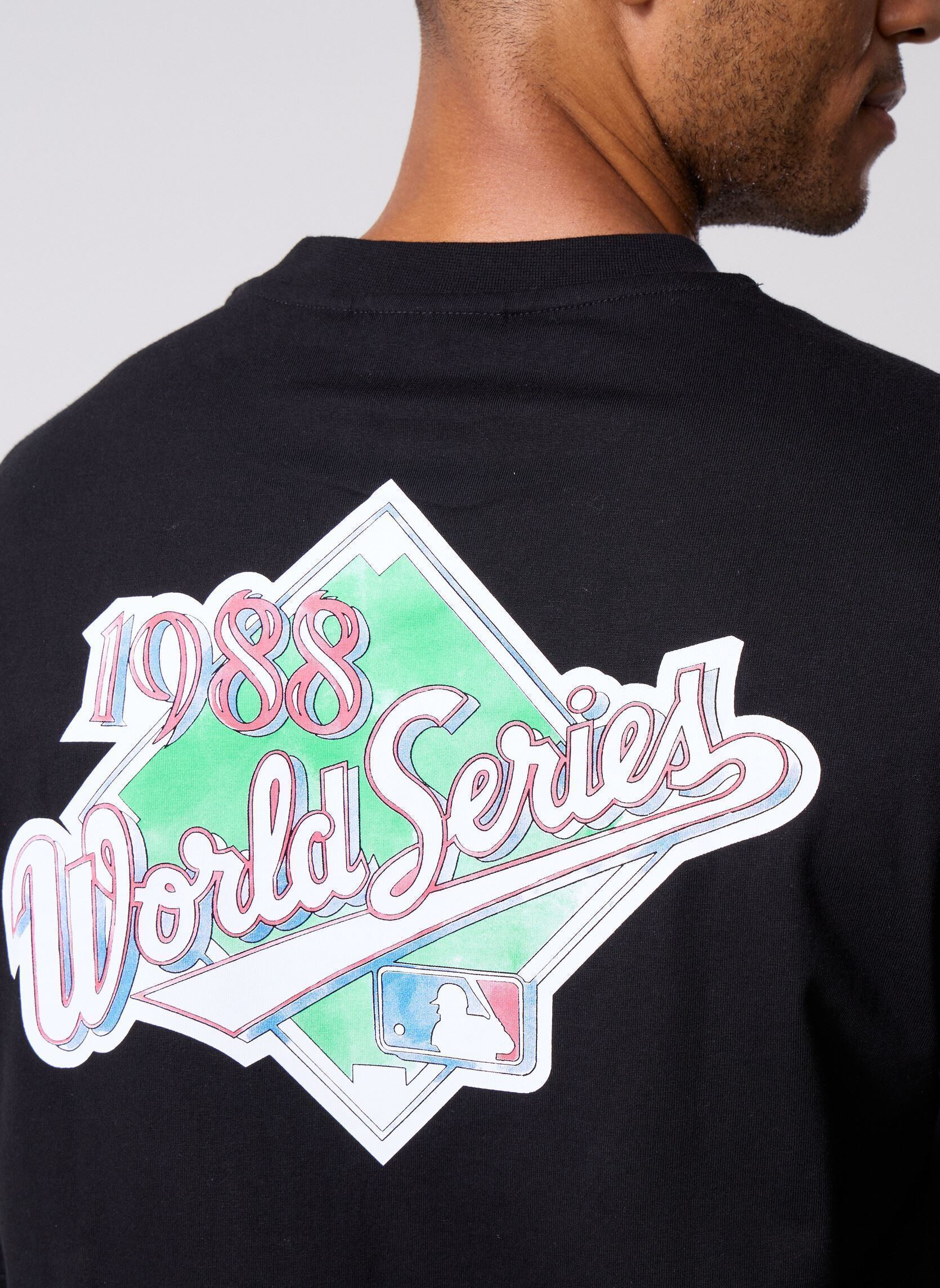 Tee-shirts manches courtes Mlb World Series Os Tee homme noir New Era Tee-shirts manches courtes Mlb World Series Os Tee homme noir Los Angeles Dodgers Blk