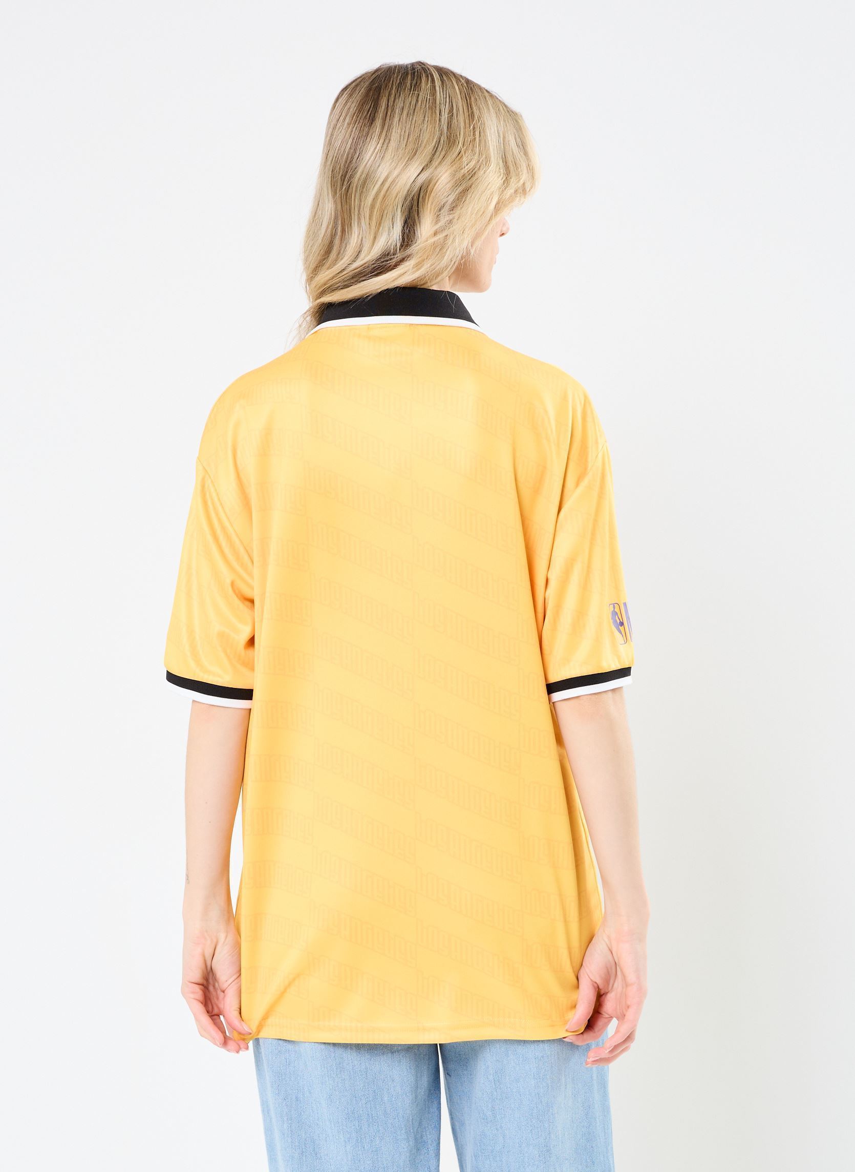 Tee-shirts manches courtes Nba Soccer Os Tee Women femme jaune New Era Tee-shirts manches courtes Nba Soccer Os Tee Women femme jaune LOS ANGELES LAKERS CNY