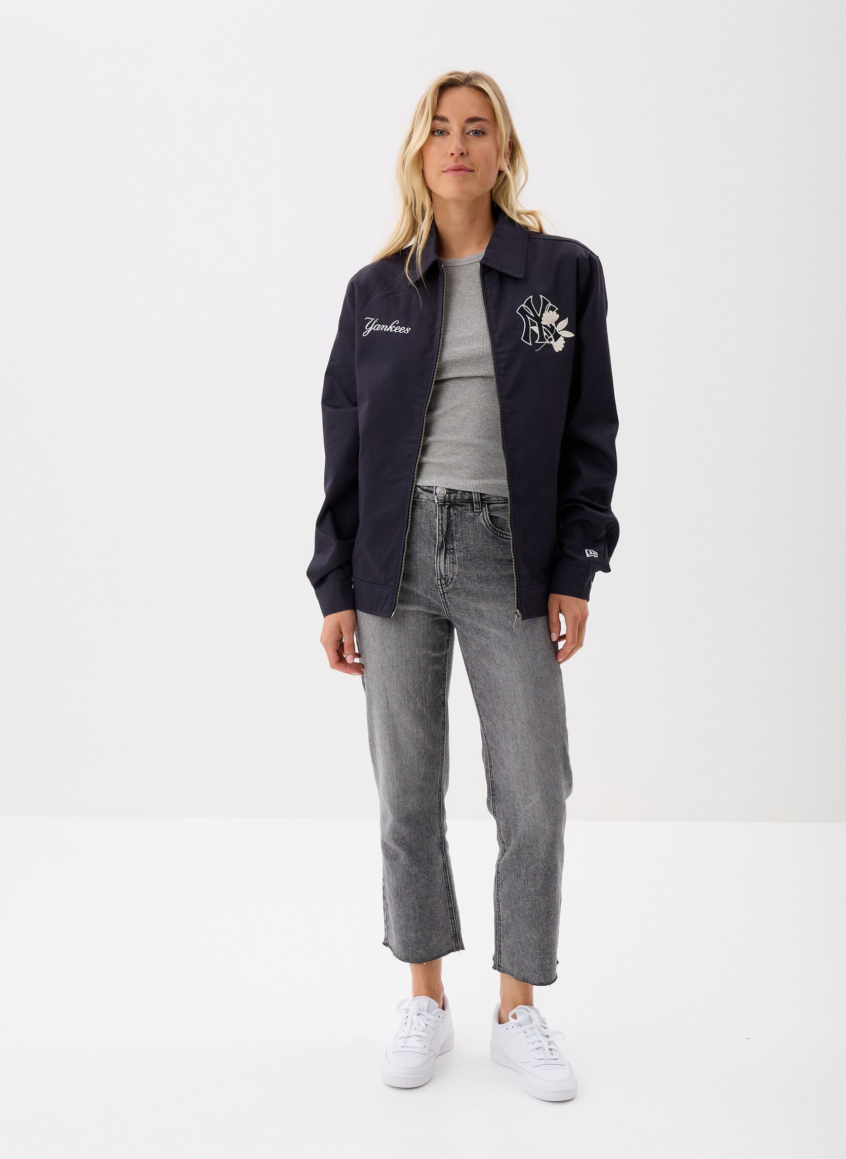 Vestes Mlb Collared Jckt Women femme bleu New Era Vestes Mlb Collared Jckt Women femme bleu NEW YORK YANKEES NVY
