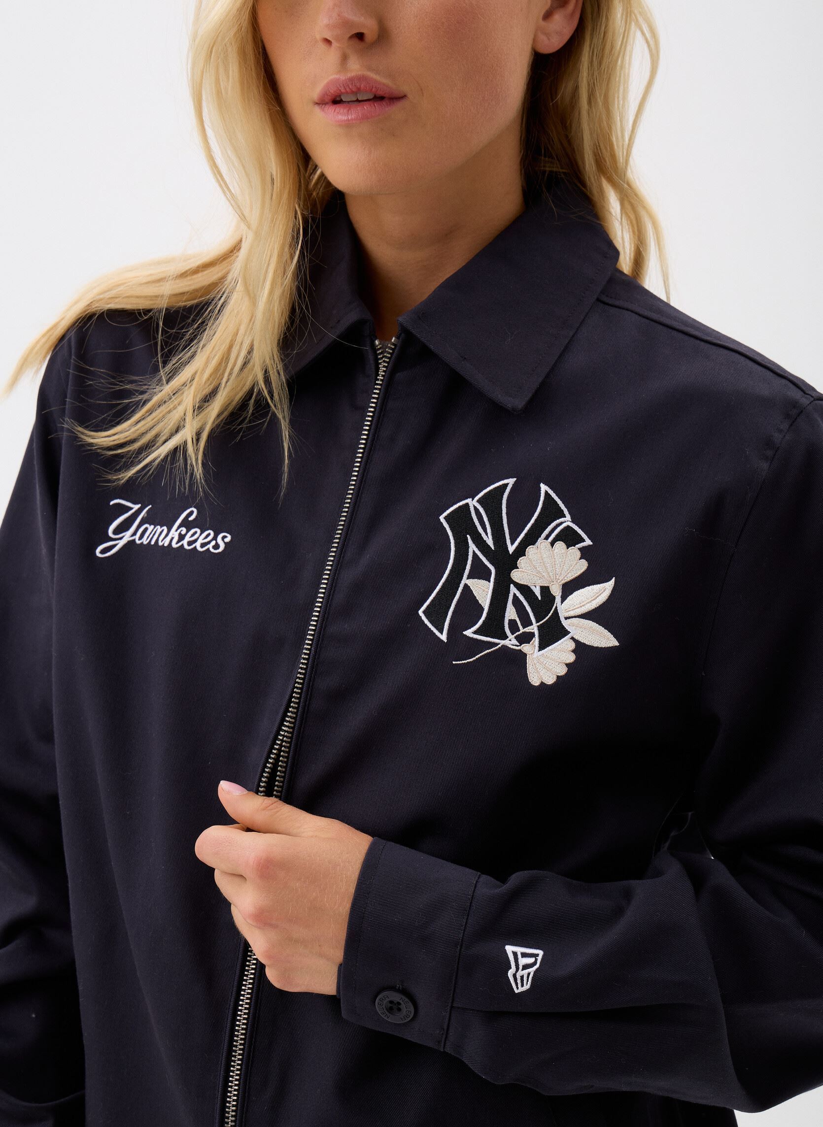 Vestes Mlb Collared Jckt Women femme bleu New Era Vestes Mlb Collared Jckt Women femme bleu NEW YORK YANKEES NVY
