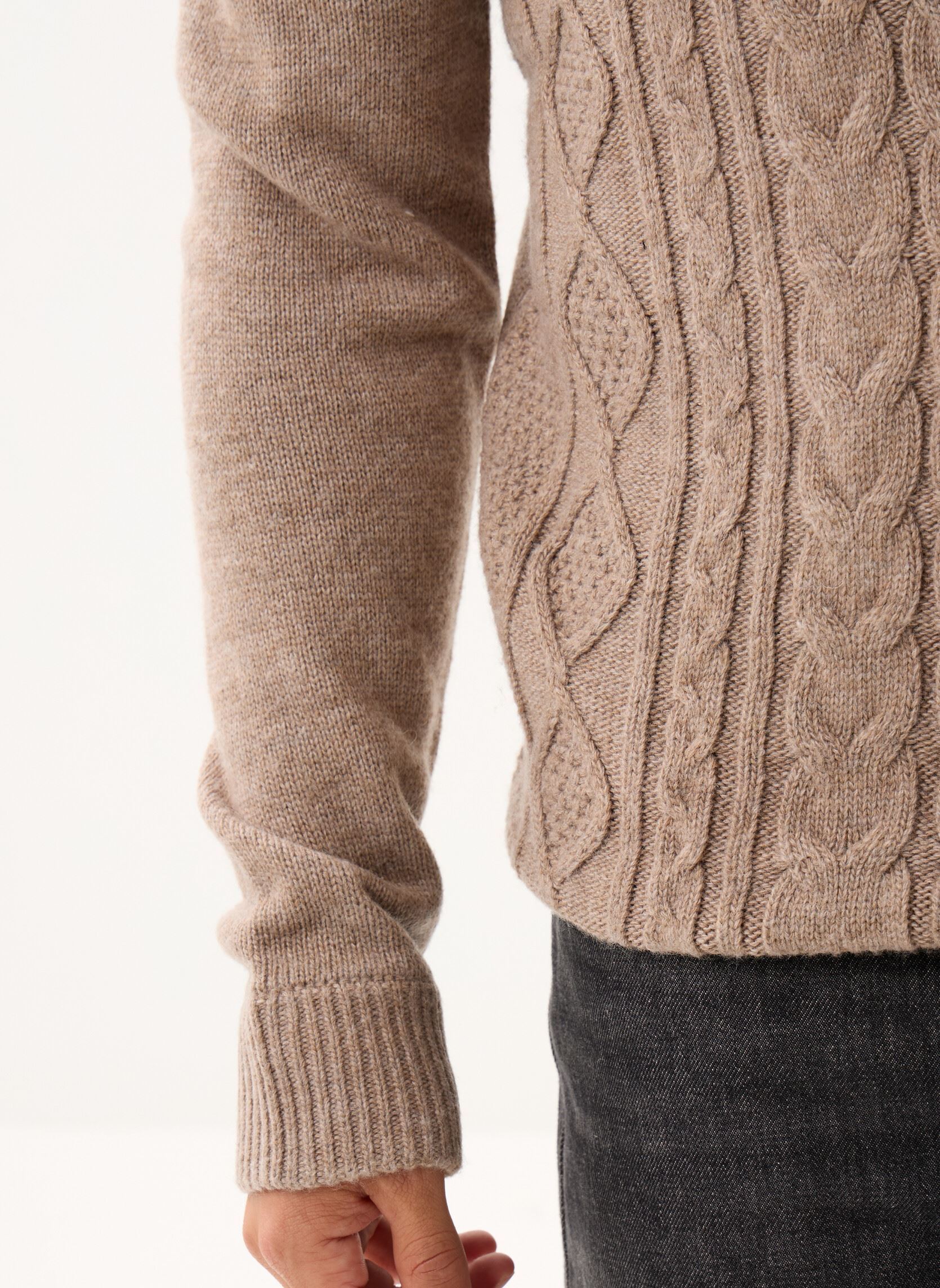 Pullover PTORSATON herren beige MADE BY Pullover PTORSATON herren beige Taupe