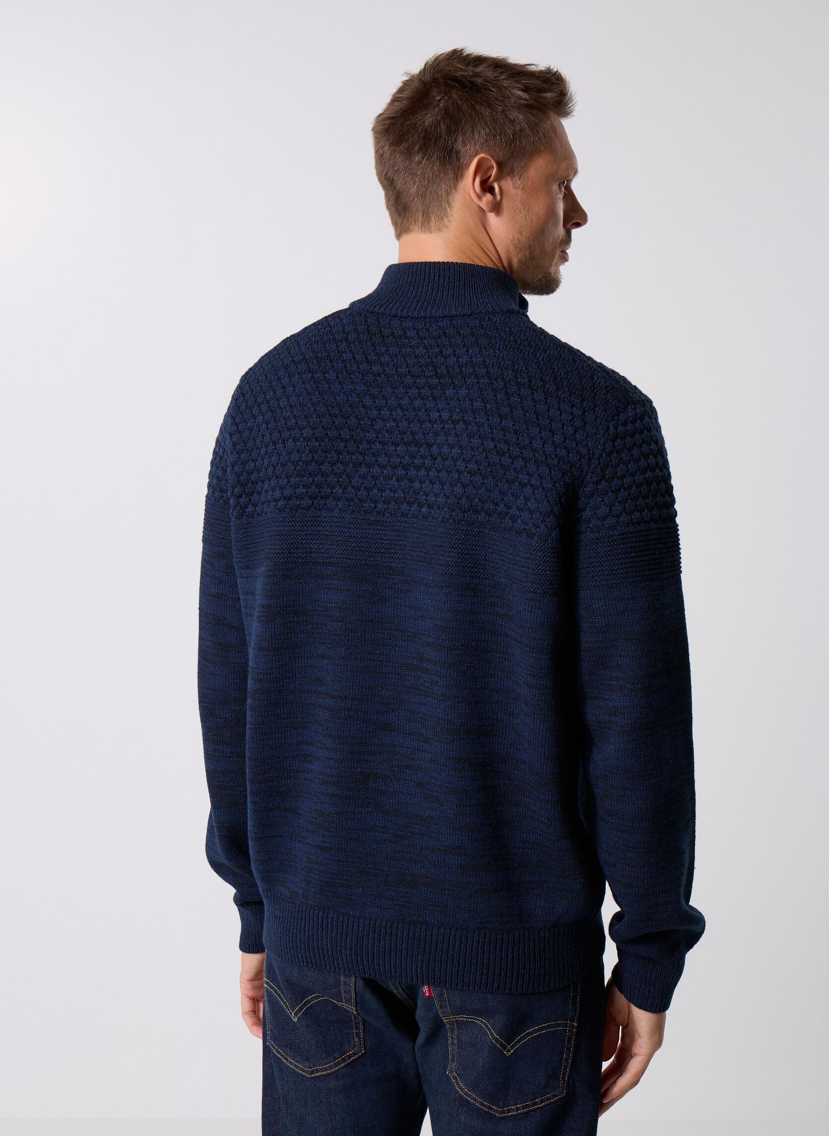 Truien MARIO heren blauw MADE BY Truien MARIO heren blauw Sky captain