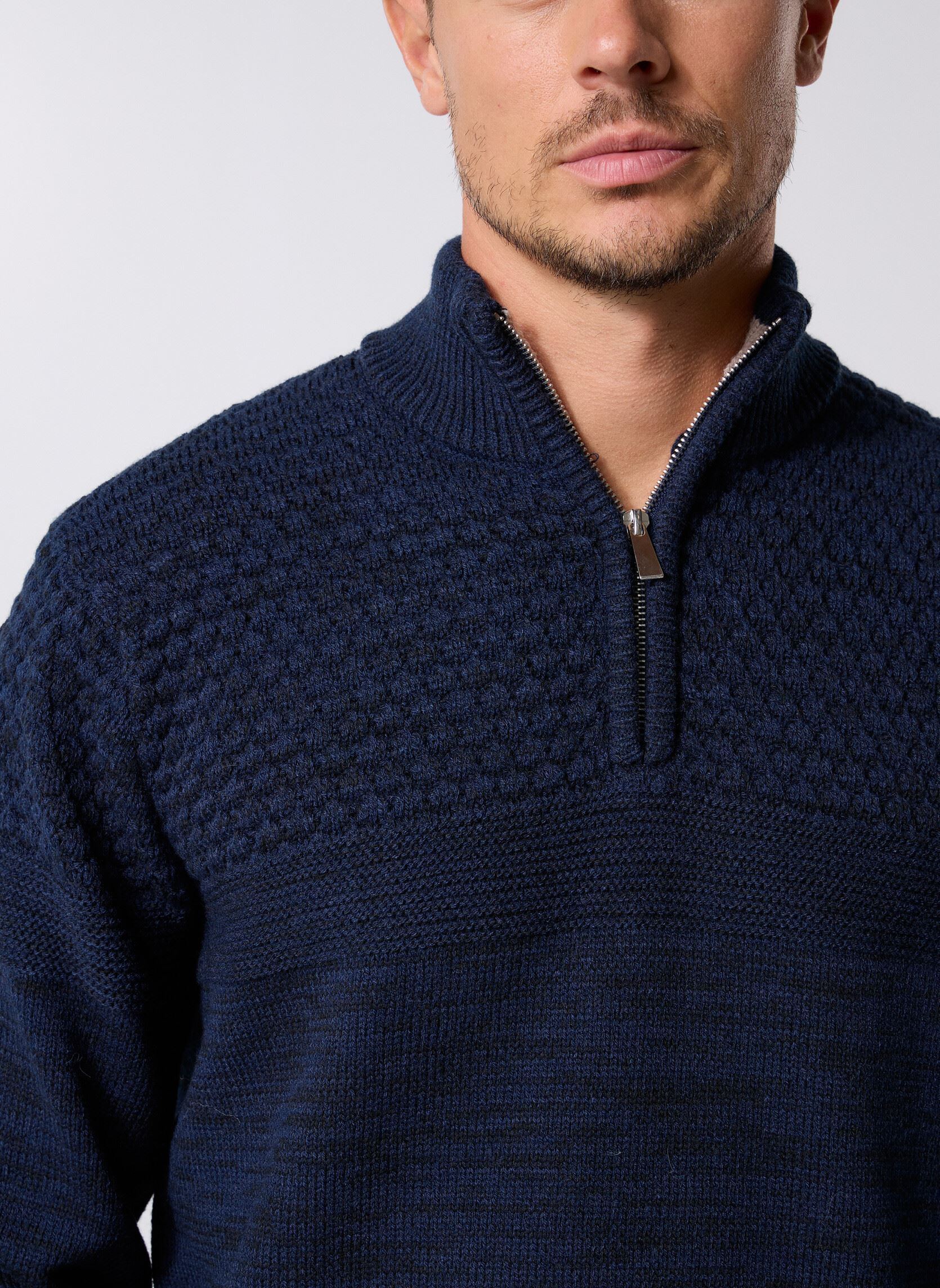 Truien MARIO heren blauw MADE BY Truien MARIO heren blauw Sky captain