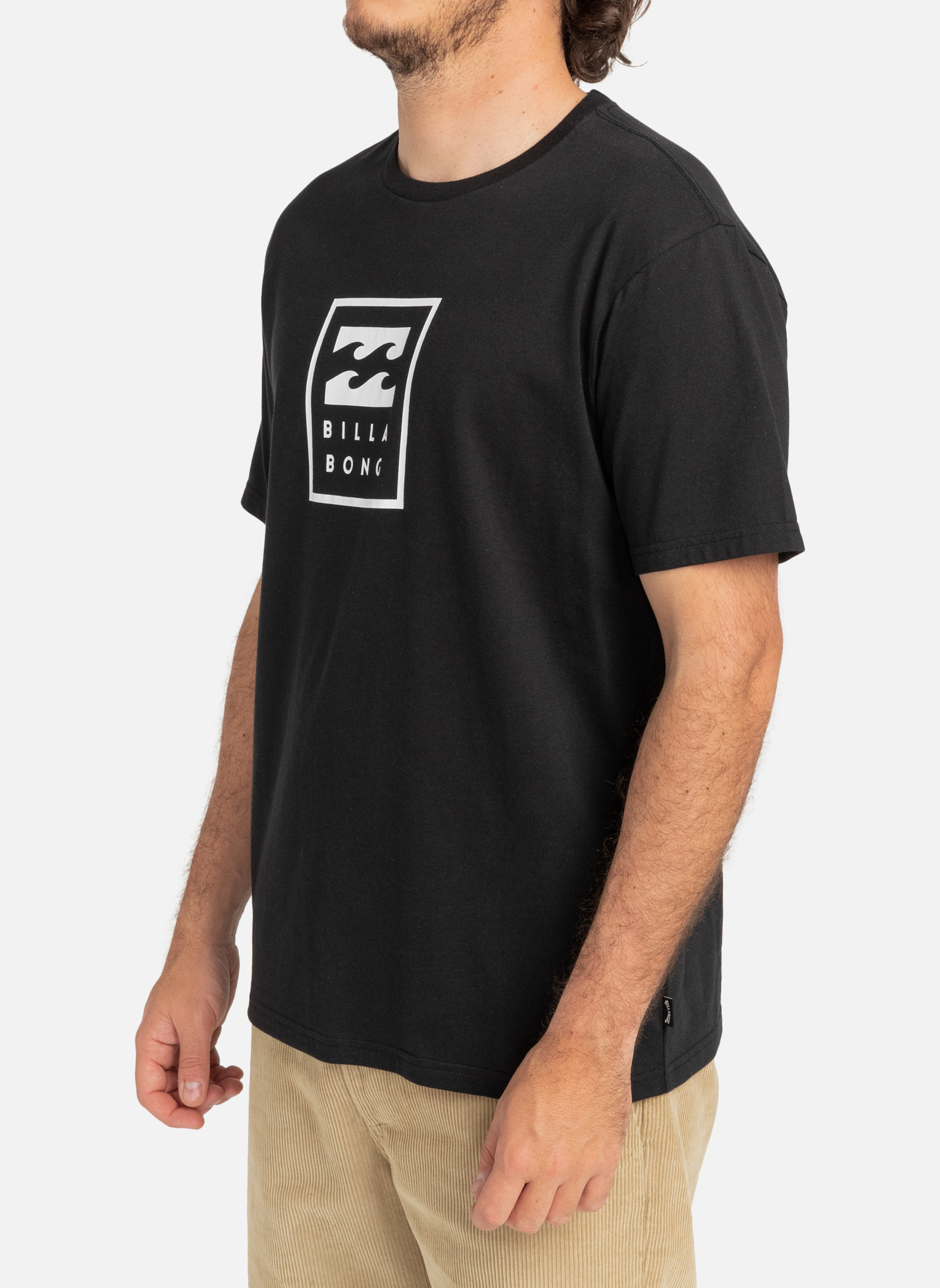 Tee-shirts Unity Stacked homme noir Billabong Tee-shirts Unity Stacked homme noir Noir