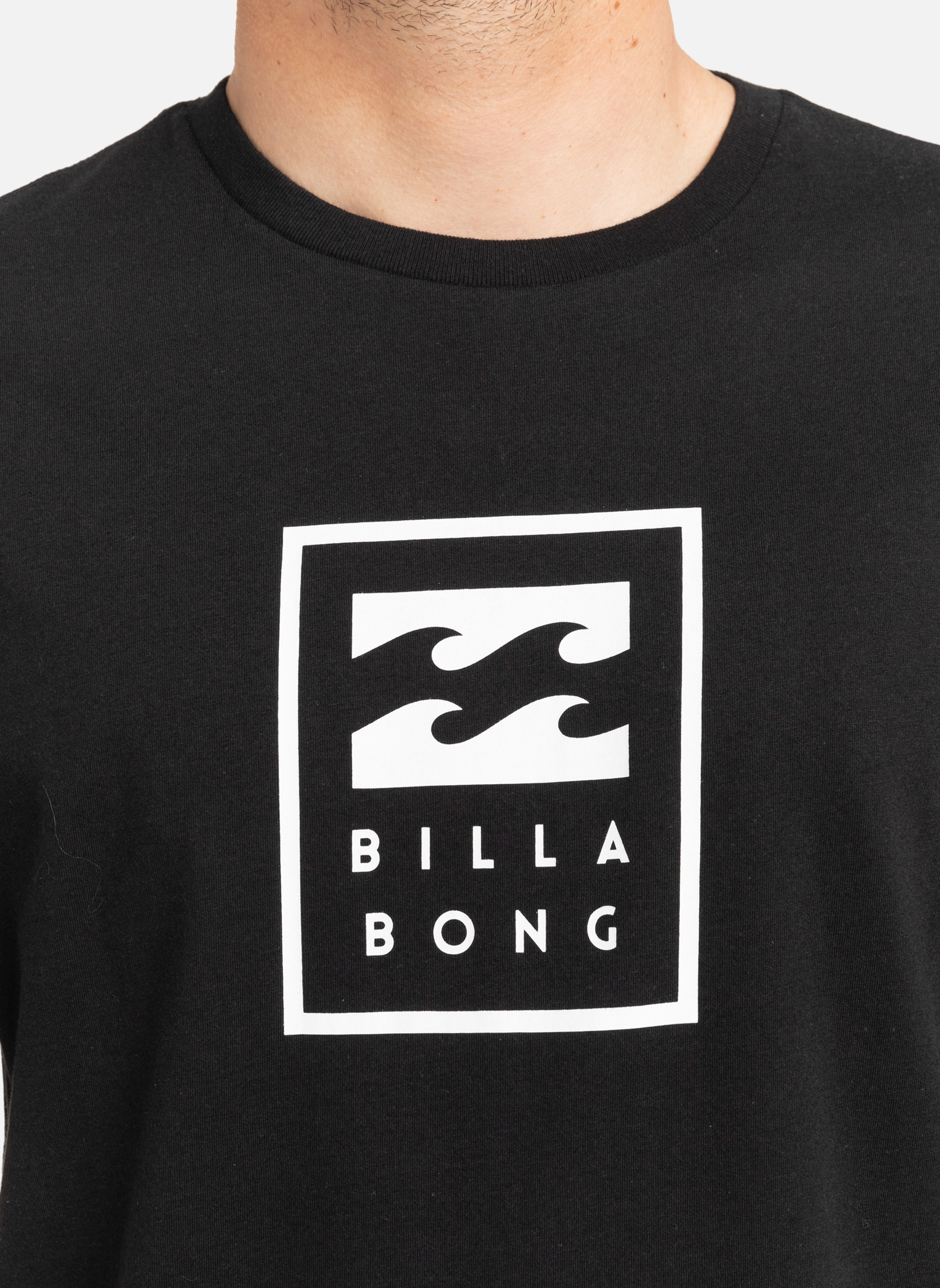Tee-shirts Unity Stacked homme noir Billabong Tee-shirts Unity Stacked homme noir Noir