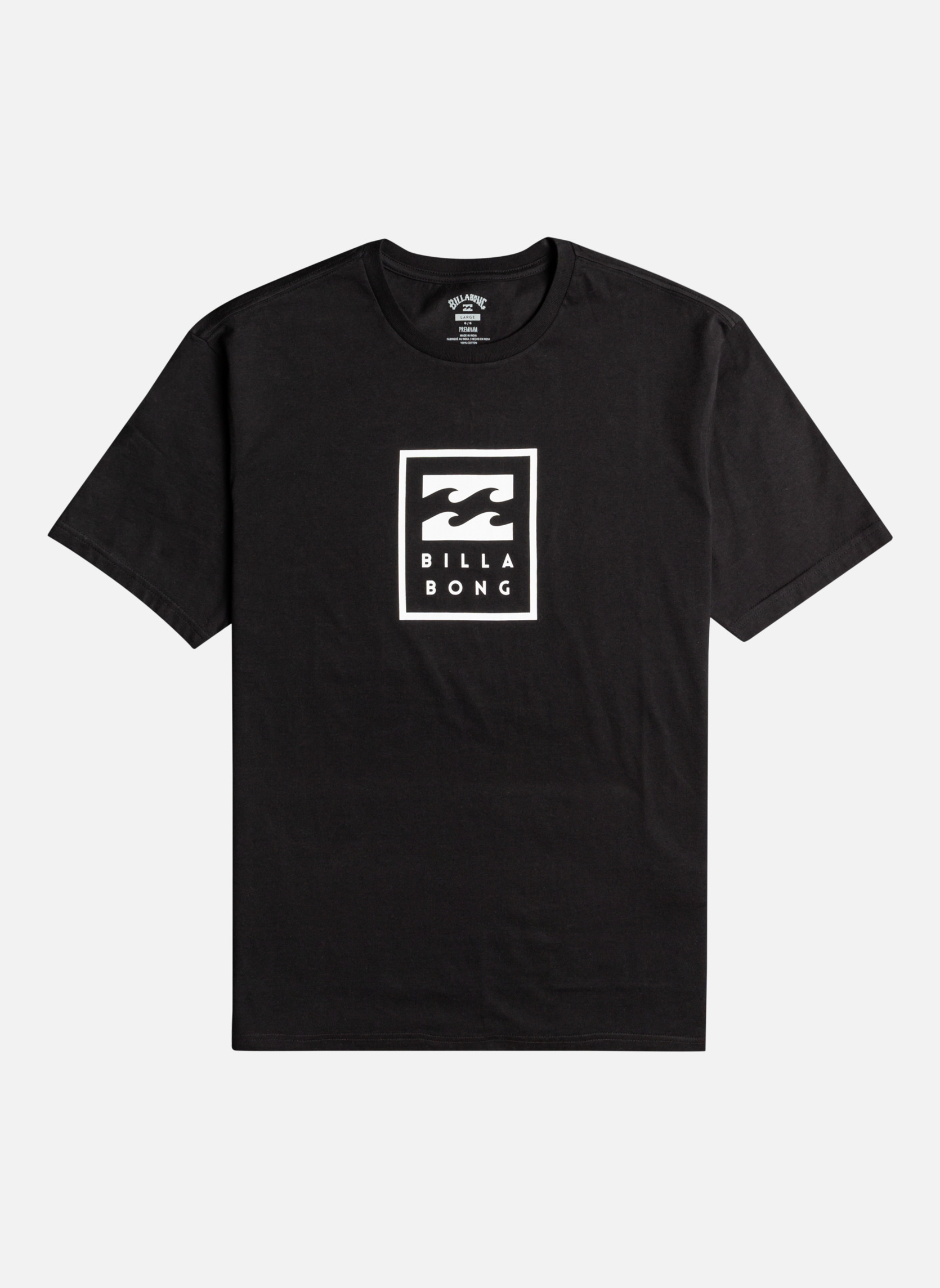Tee-shirts Unity Stacked homme noir Billabong Tee-shirts Unity Stacked homme noir Noir
