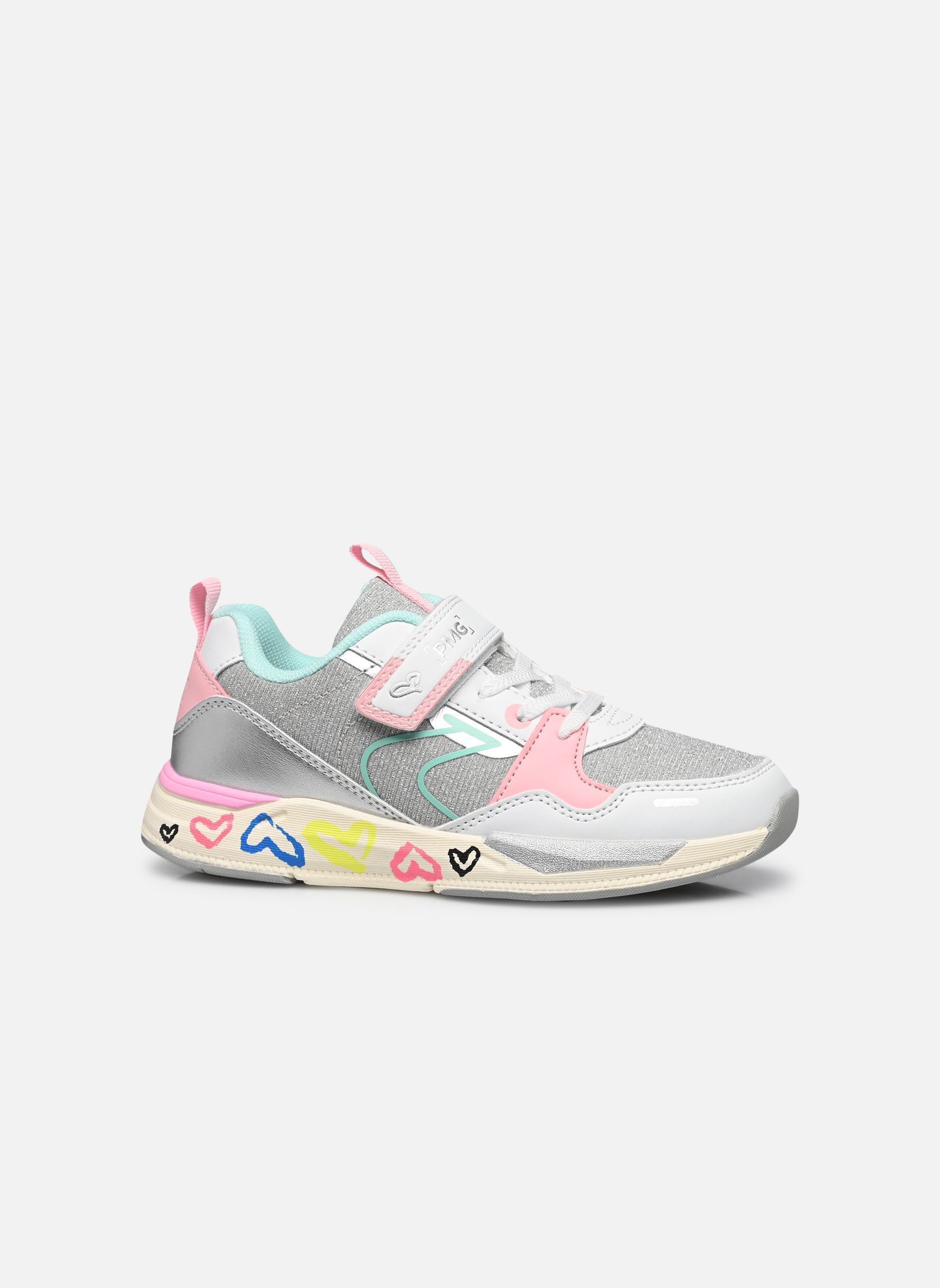 Baskets B&G SUPERMEGA fille multicolore Primigi Baskets B&G SUPERMEGA fille multicolore ARGENTO/BIANCO