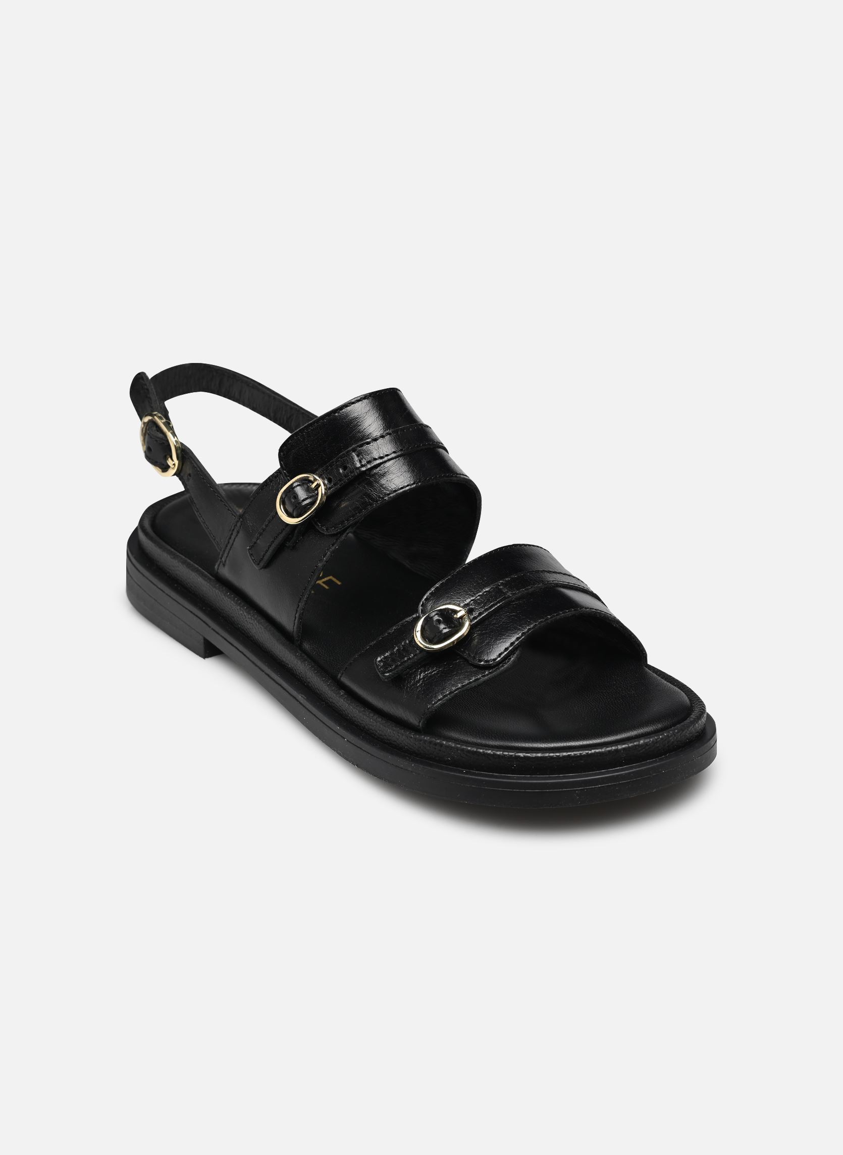 Sandales compensées et plateformes GALINA femme noir Bocage Sandales compensées et plateformes GALINA femme noir Noir