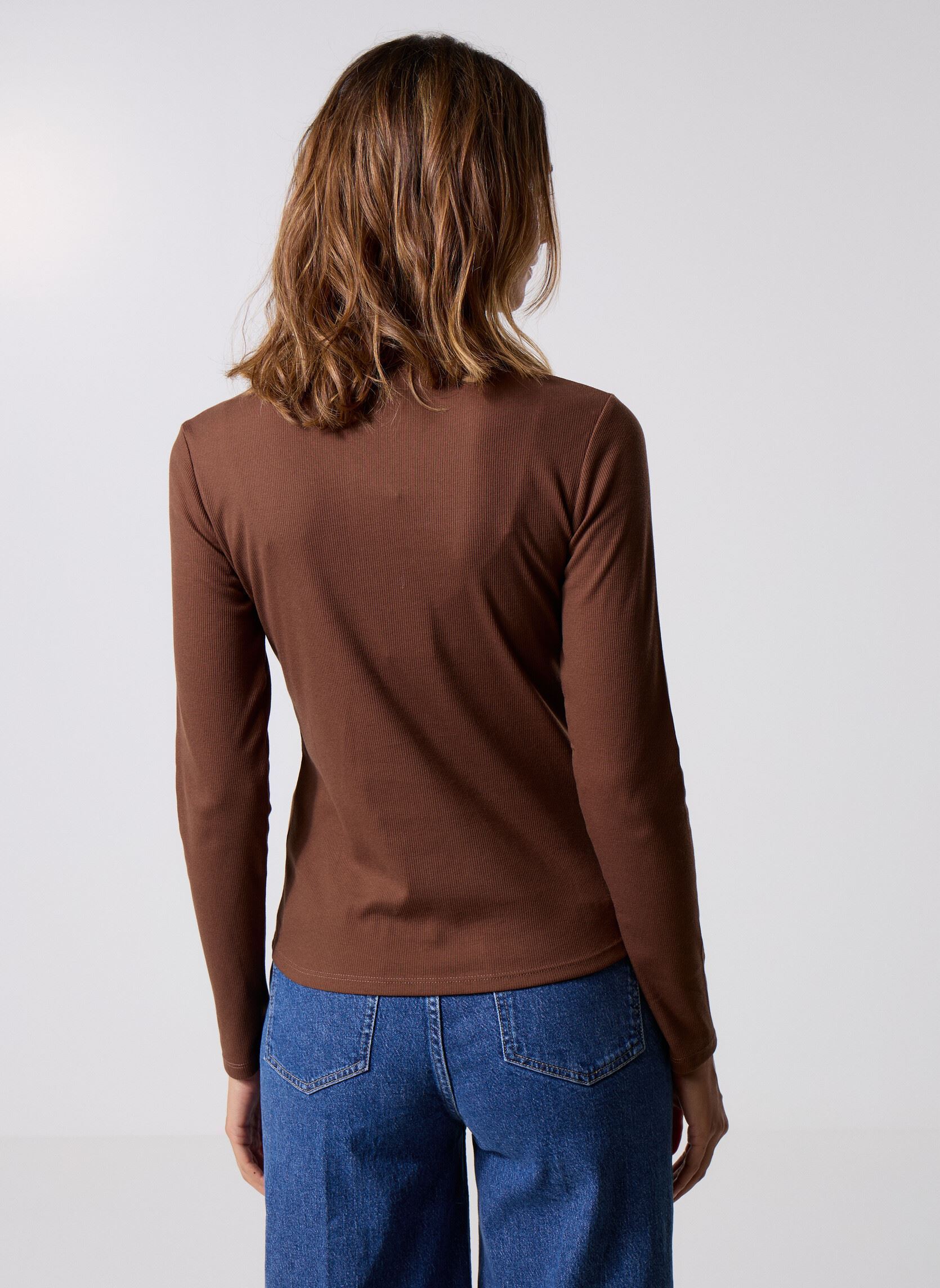 Langarm-T-Shirts TAMARA damen braun Georgia Rose Langarm-T-Shirts TAMARA damen braun Carafe