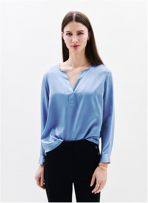 Caroll Blouses Blouses - 251C-CLISA femme bleu