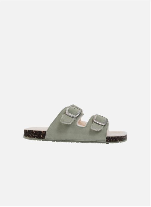 Isotoner Chaussons Chaussons sandales Femme Sherpa Camel femme vert
