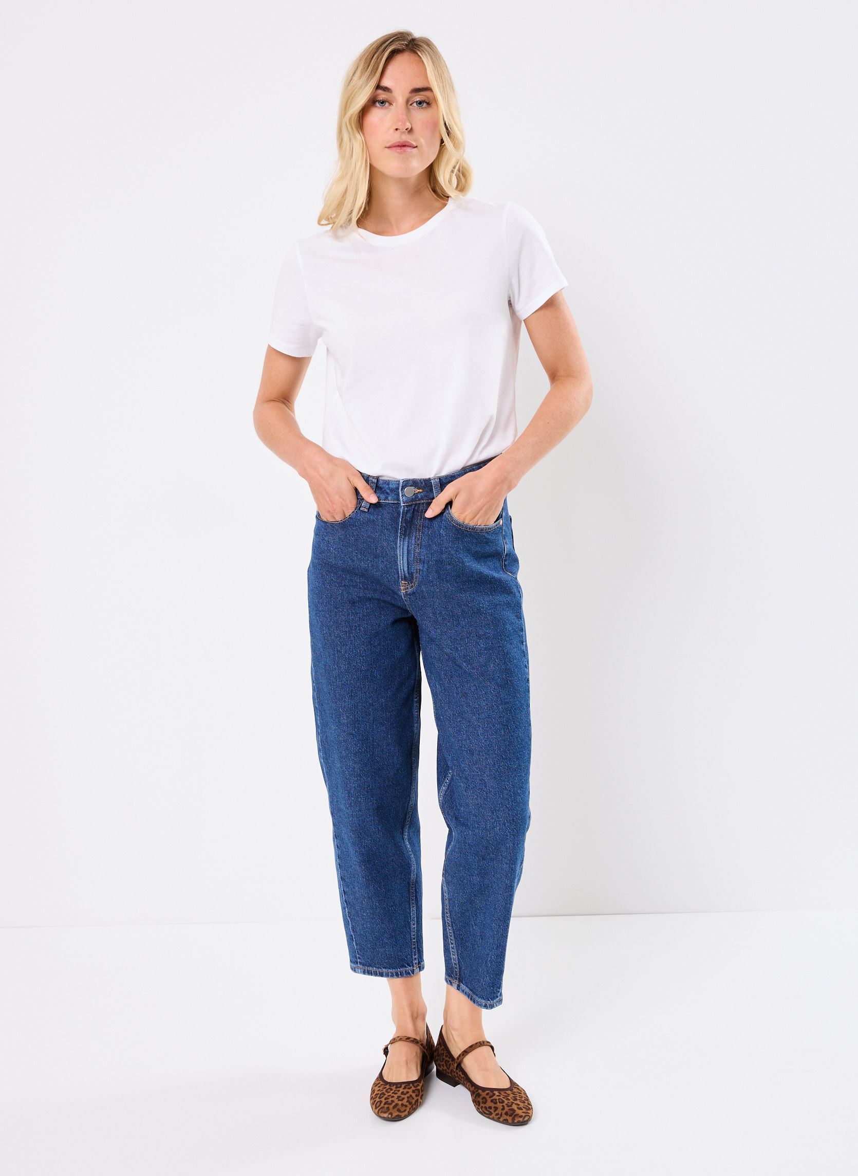 Wijde jeans / Flared Jeans PARELLE dames blauw Georgia Rose Wijde jeans / Flared Jeans PARELLE dames blauw DENIM BRUT