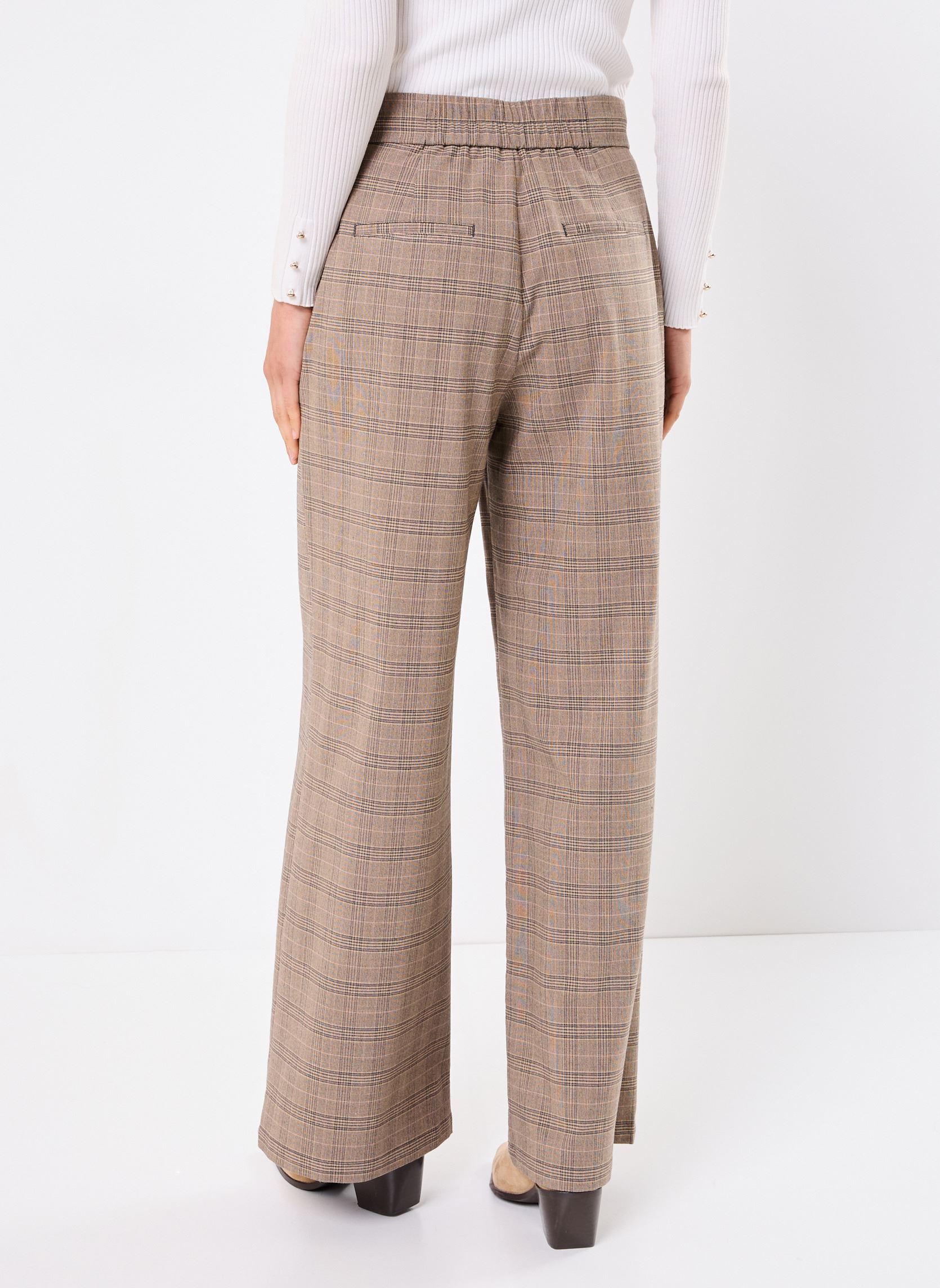 Pantaloni larghi PAVINA donna beige Georgia Rose Pantaloni larghi PAVINA donna beige CAR-OFFDU-BE