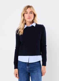 Pullover MARISSA damen blau MADE BY Pullover MARISSA damen blau Navy Blazer