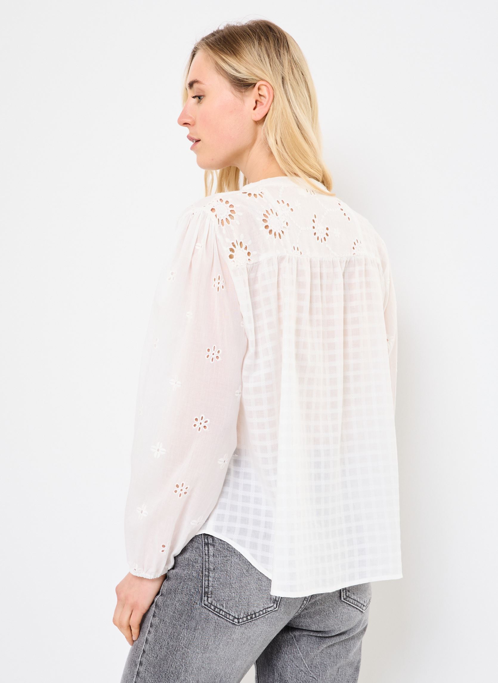 Camicie a maniche lunghe BOLIAN donna bianco La Petite Etoile Camicie a maniche lunghe BOLIAN donna bianco 10-BLANC
