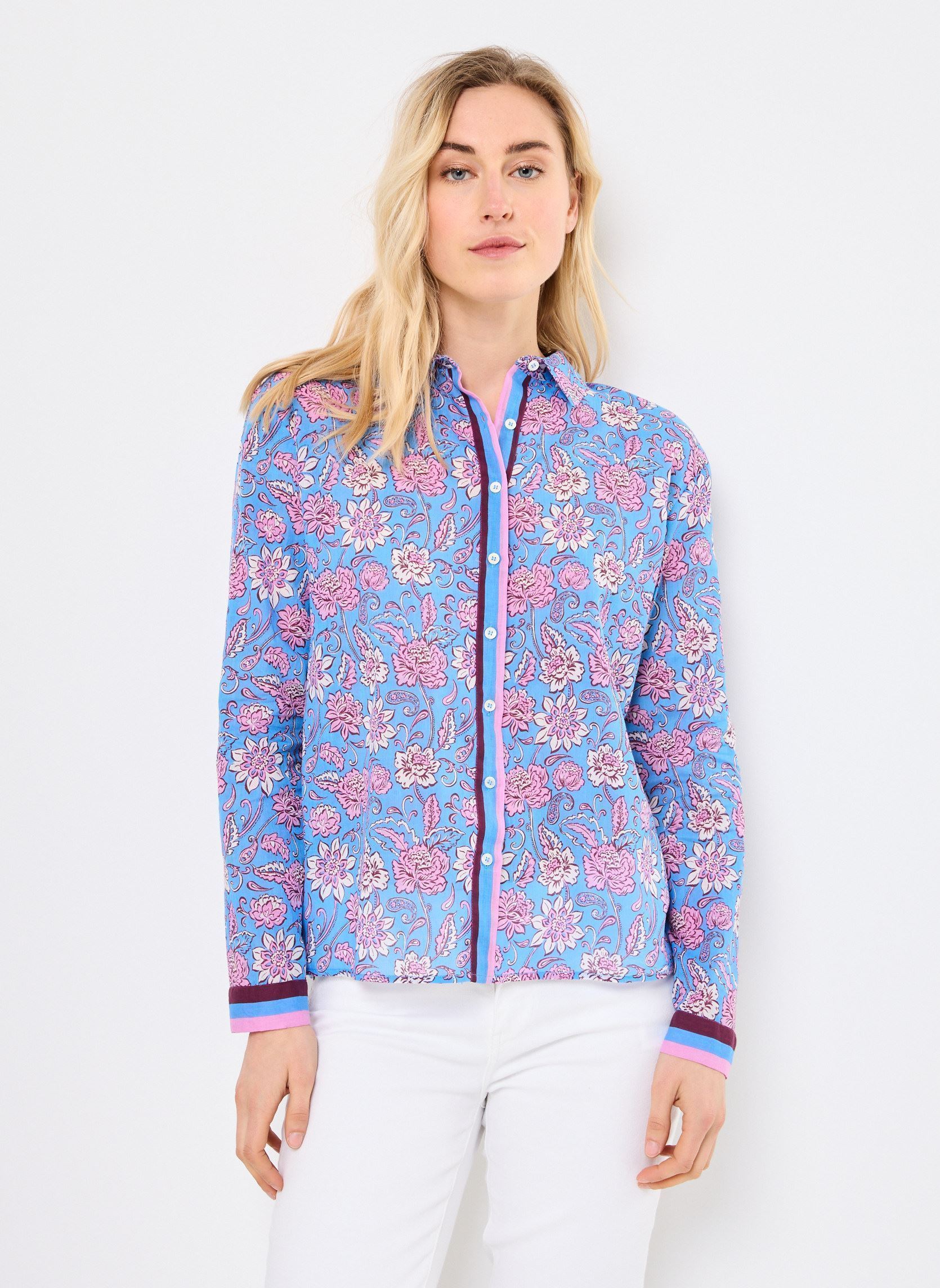 Langarm-Hemden CATHYA damen mehrfarbig La Petite Etoile Langarm-Hemden CATHYA damen mehrfarbig 20-FLEUR
