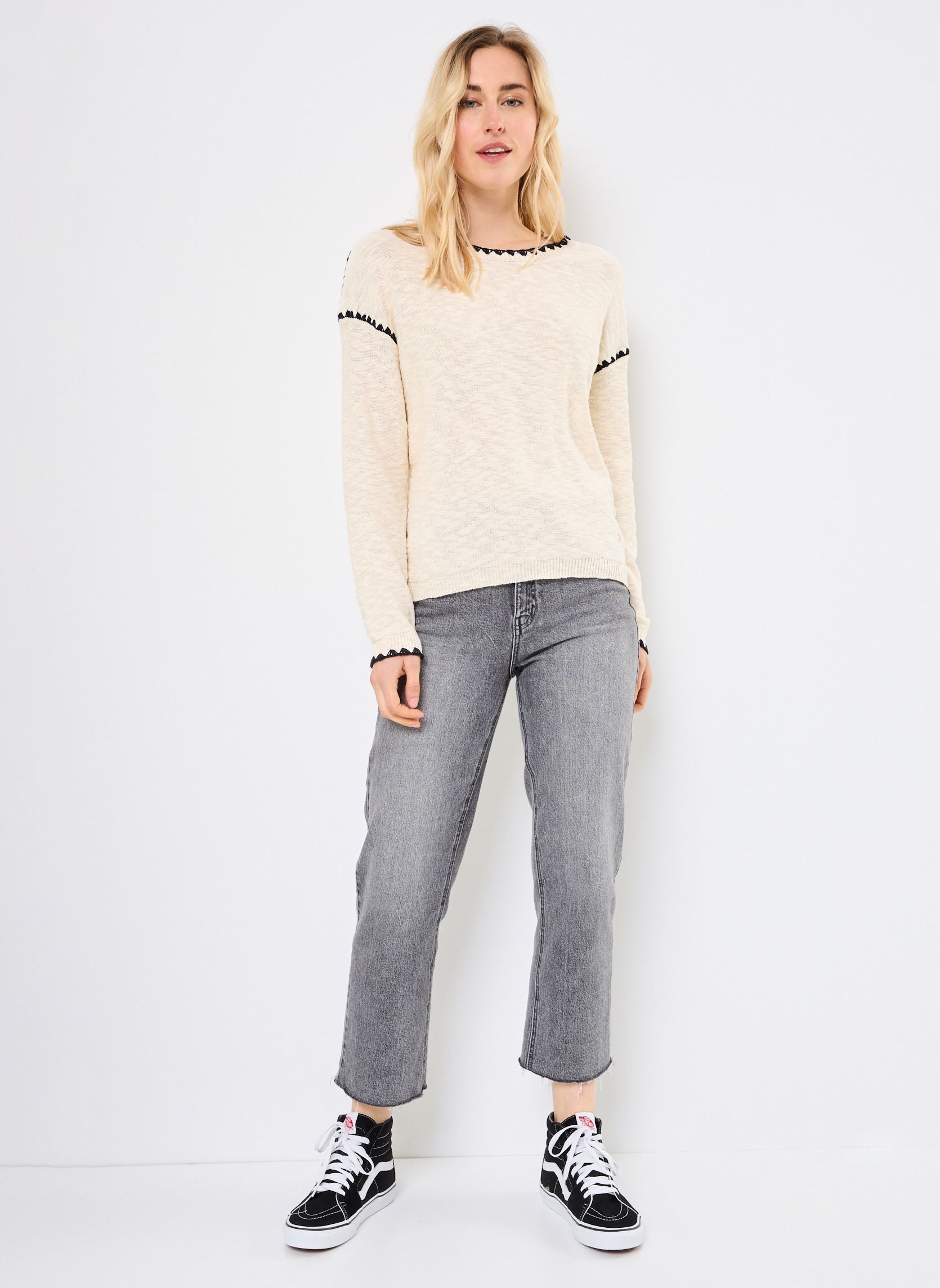 Pulls MANUELA femme beige La Petite Etoile Pulls MANUELA femme beige 13-BEIGE