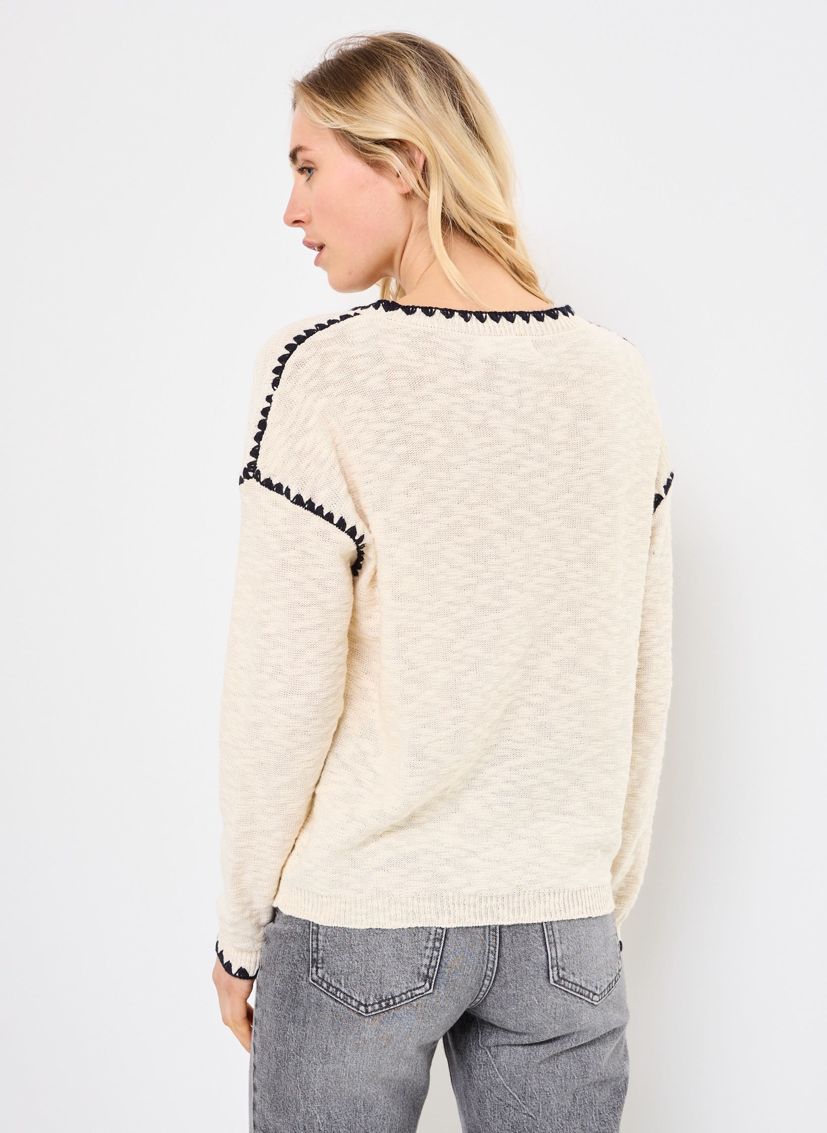 Pulls MANUELA femme beige La Petite Etoile Pulls MANUELA femme beige 13-BEIGE
