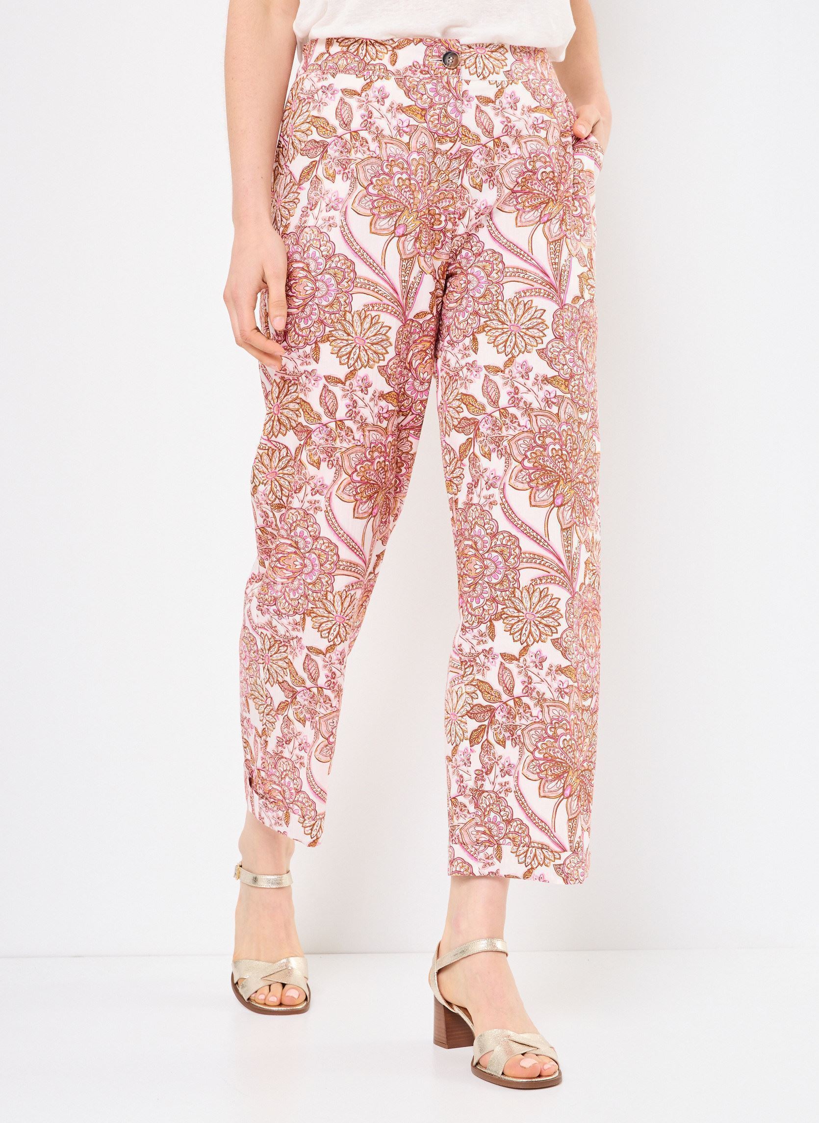Weite Hosen PAMA damen mehrfarbig La Petite Etoile Weite Hosen PAMA damen mehrfarbig 41-BOUQUET