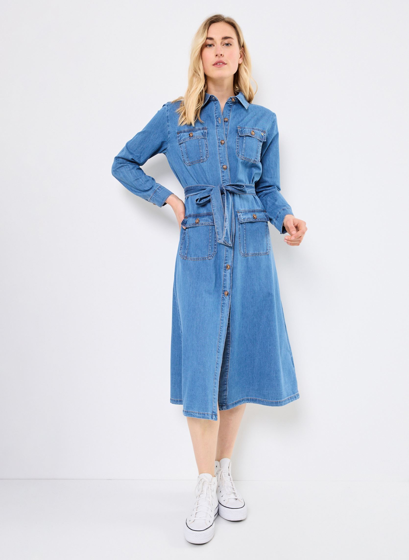 Robes RENLY femme bleu La Petite Etoile Robes RENLY femme bleu 88-STONE