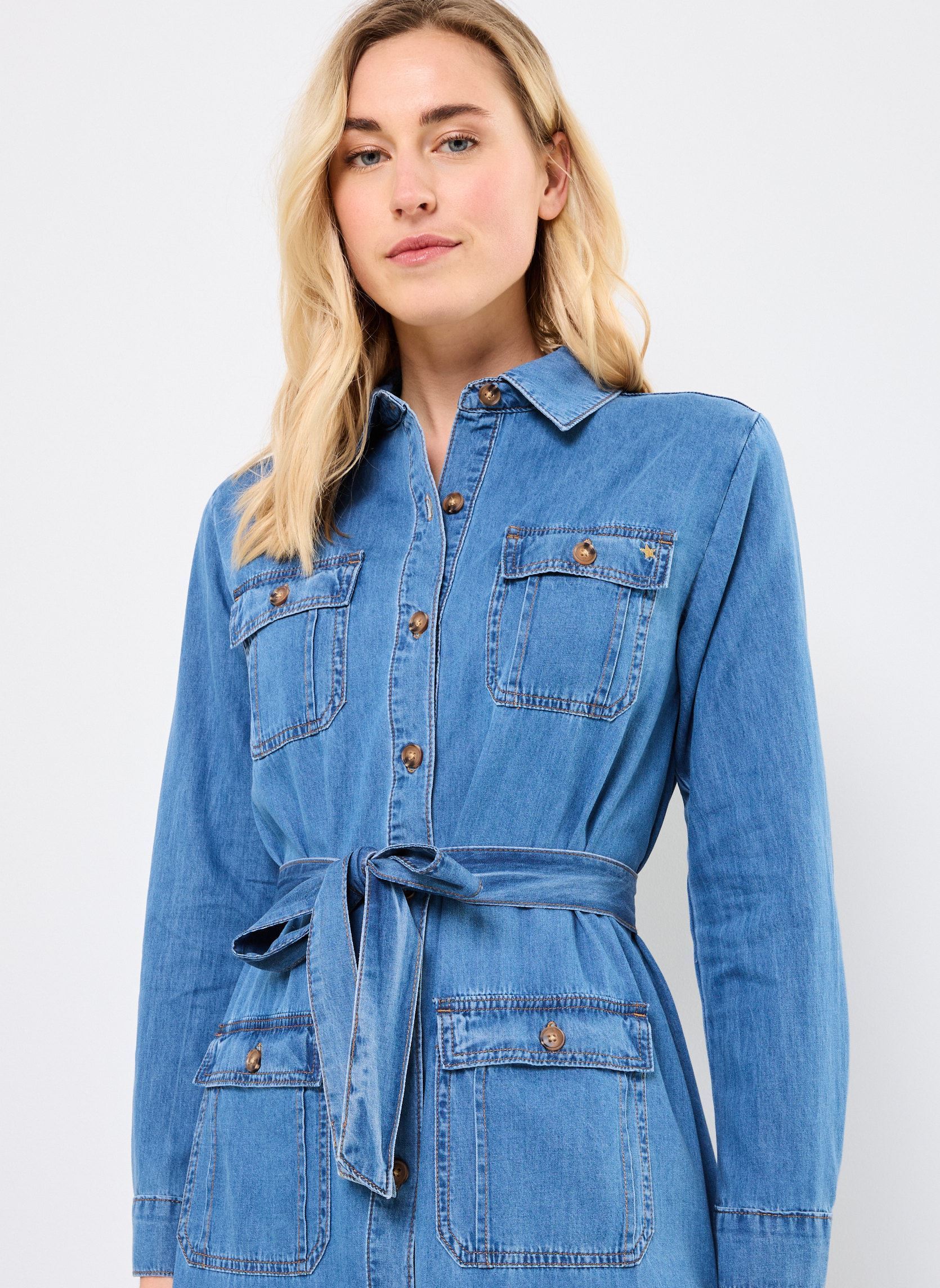 Robes RENLY femme bleu La Petite Etoile Robes RENLY femme bleu 88-STONE